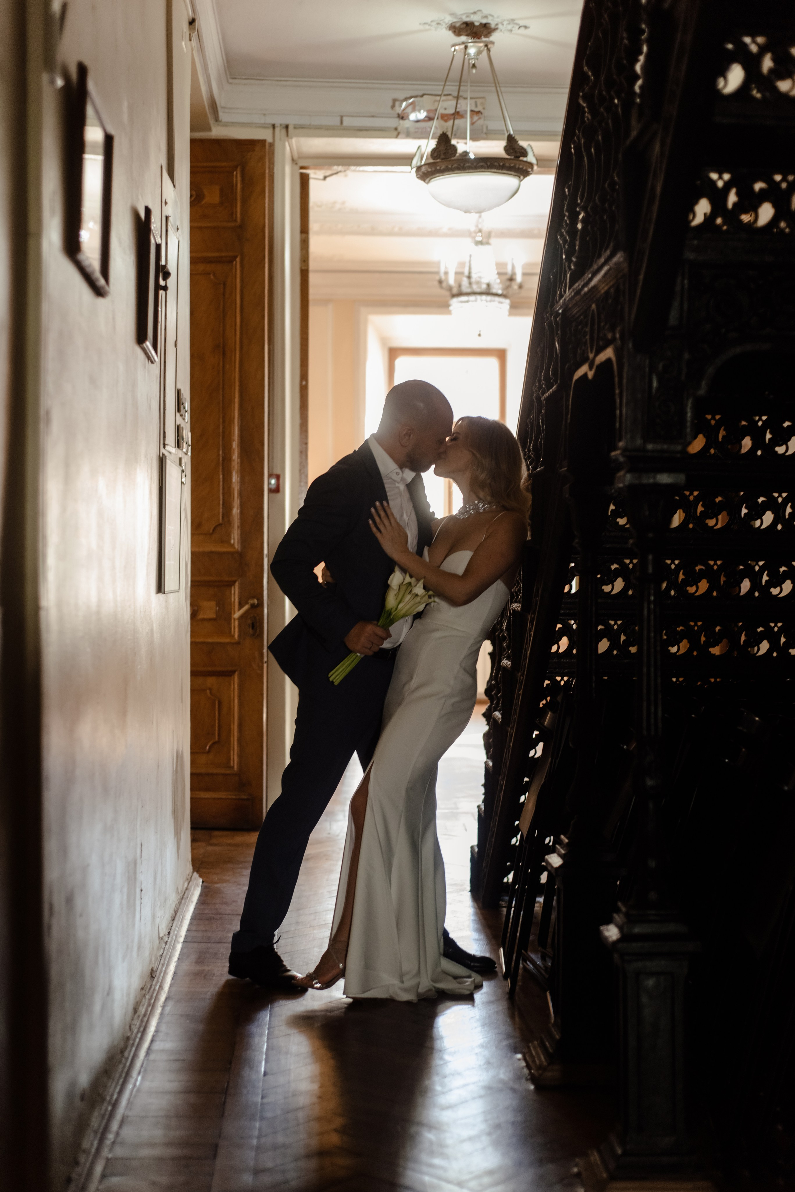 Свадьба в библиотеке Пушкина. Фотограф Диана Вальтер