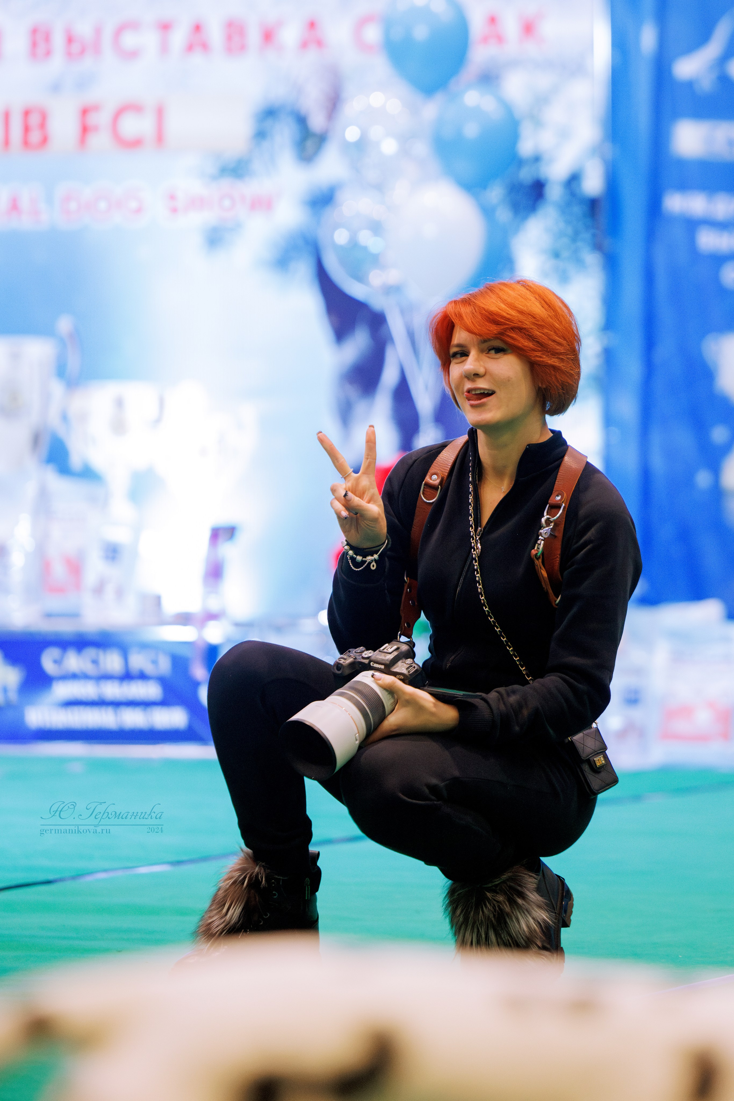 Минск 23.11.2024. Фотограф-анималист Юлия Германика