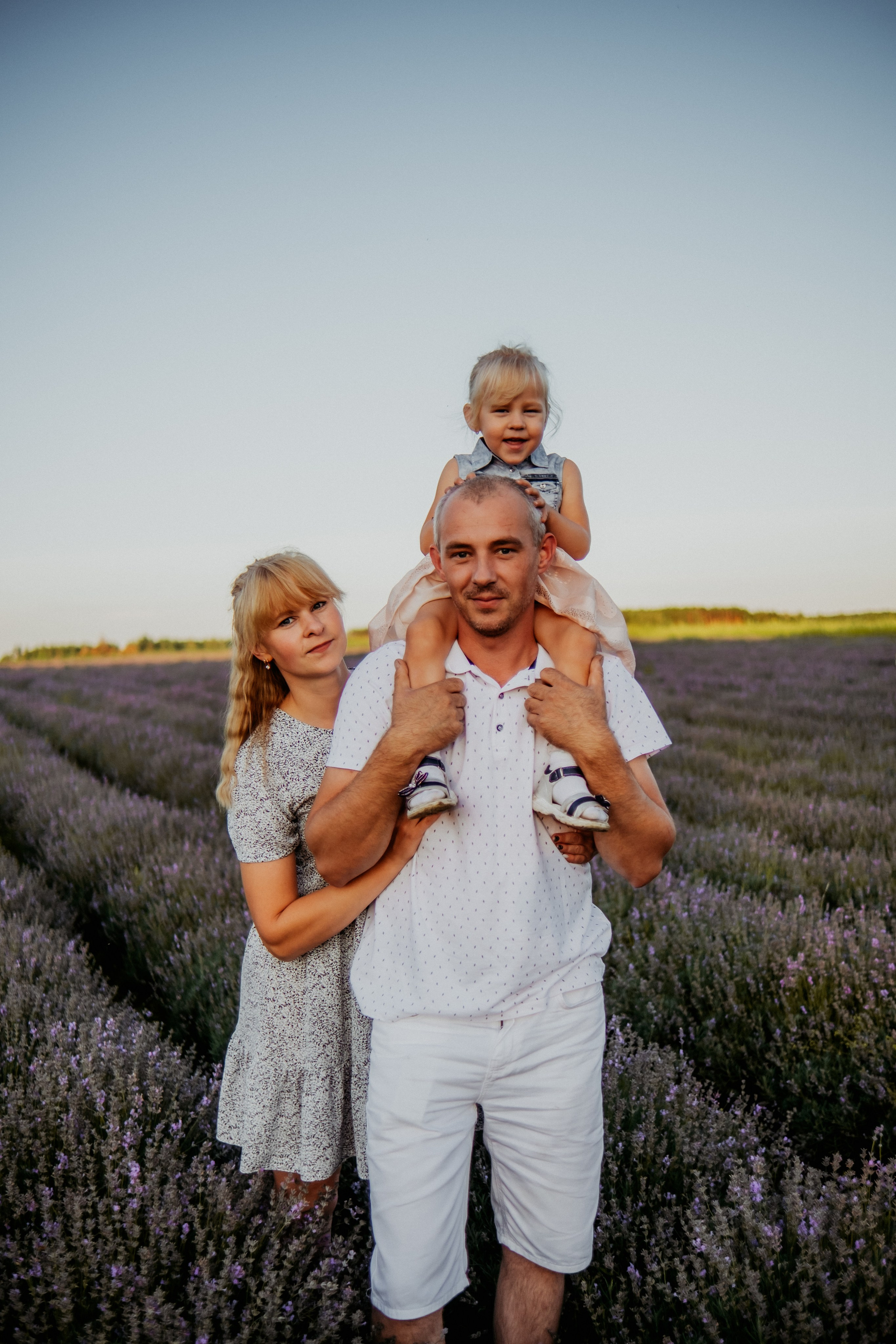 Семейная съемка в лованде. Nattie.ph