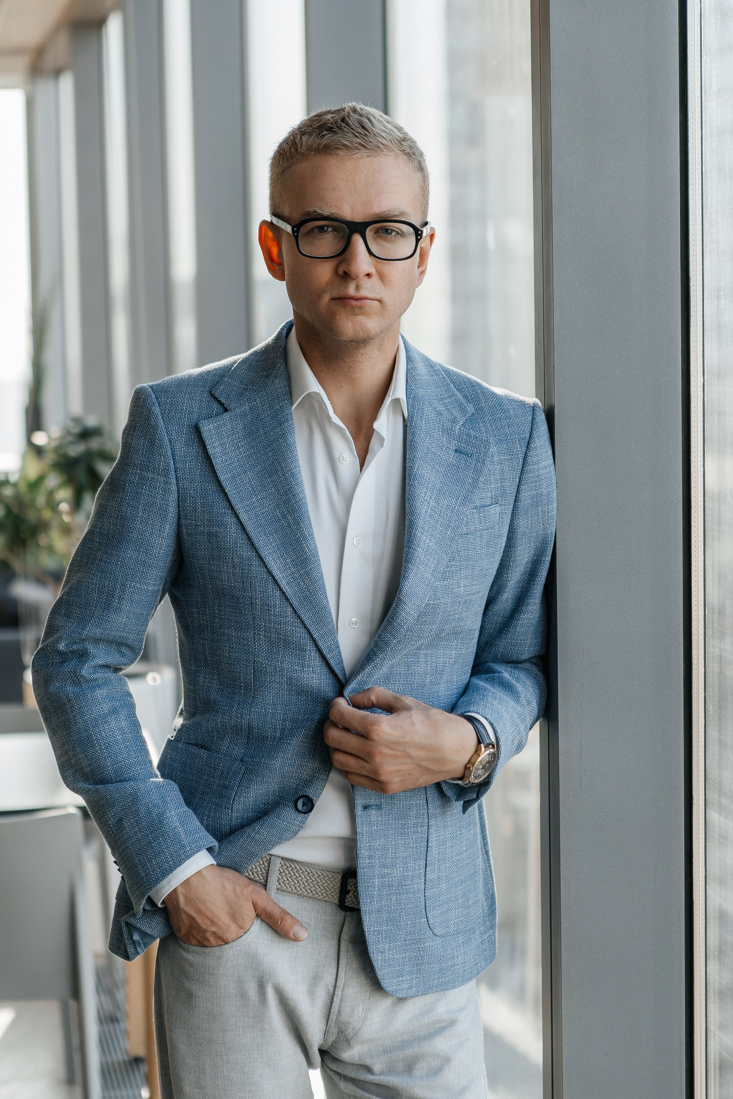 Moscow City бизнес портрет. Фотограф в Москве Дмитрий Жарков