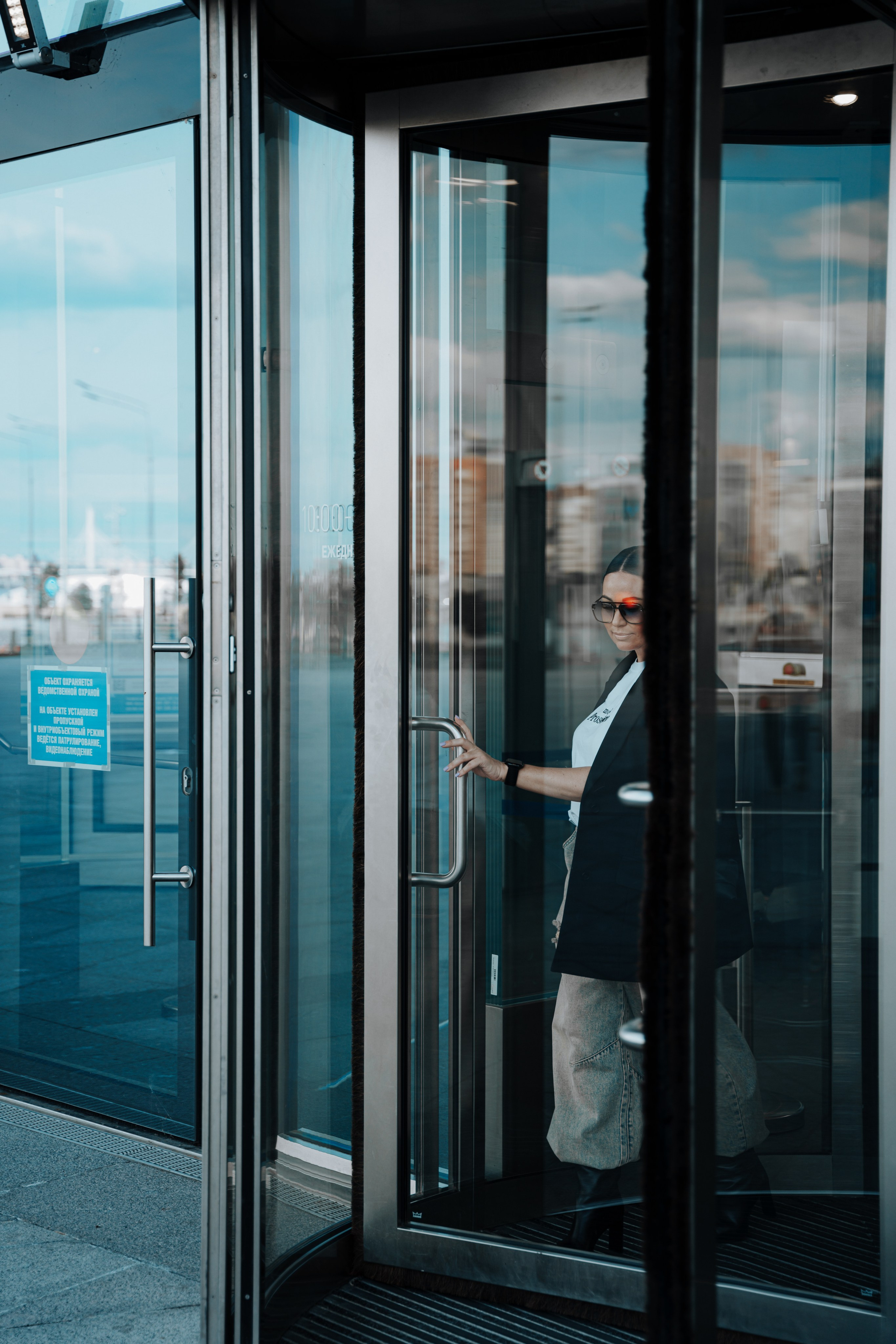 Елена. Лахта центр. Портретный фотограф в Санкт-Петербурге Дмитриева Наталия