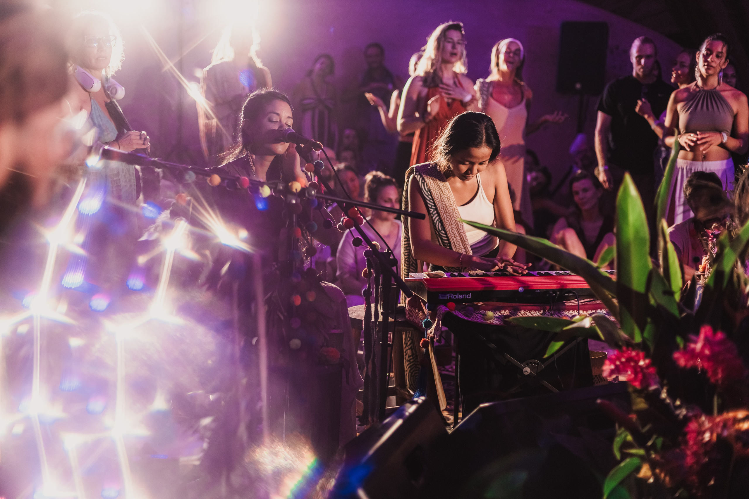 Hanuman Project kirtan at Alchemy april. Mariam Bagdasaryan