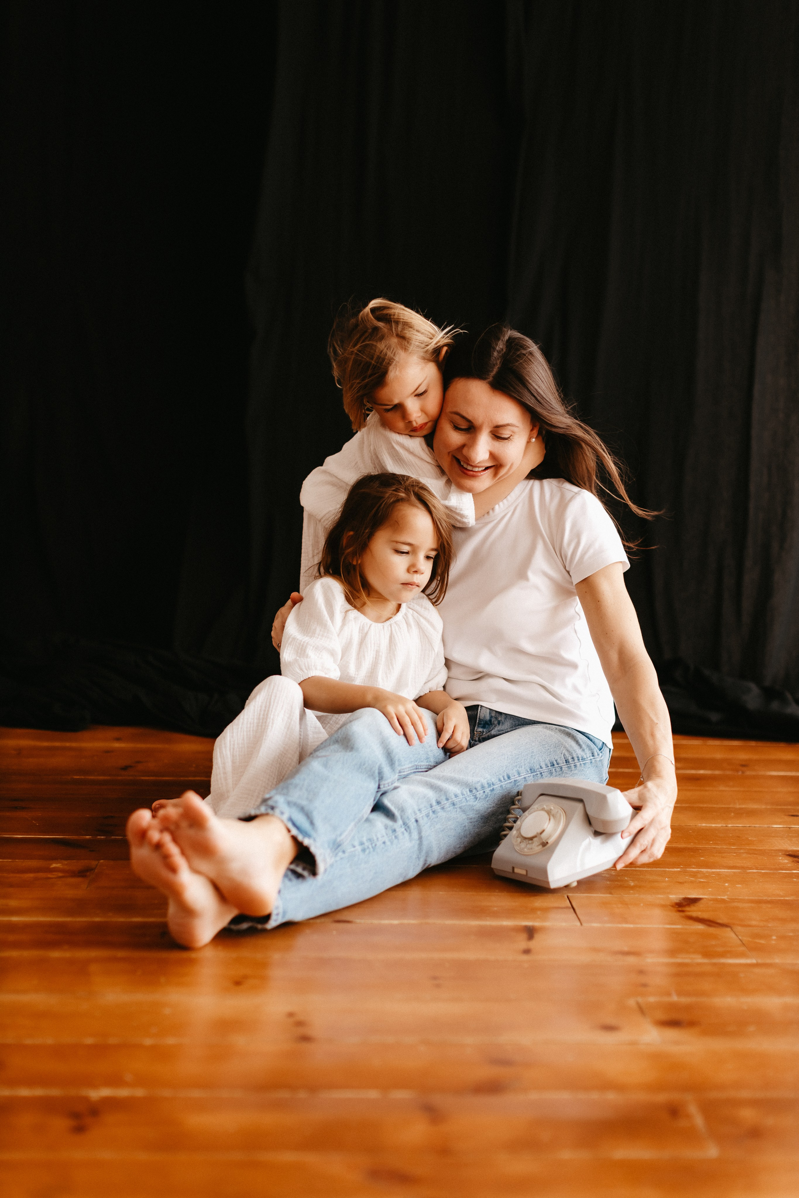 Мама и девочки. Евгения Пелипас