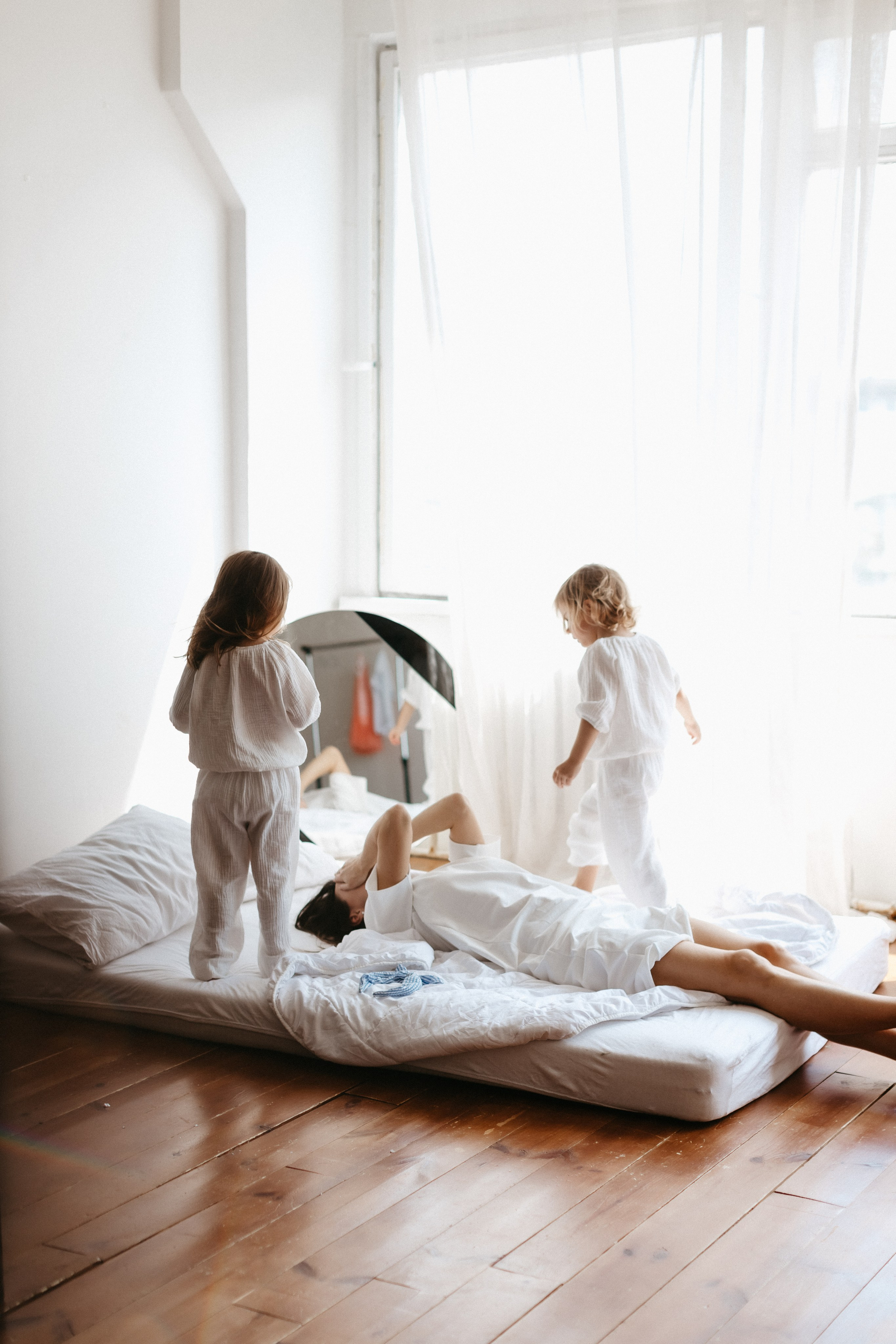 Мама и девочки. Евгения Пелипас