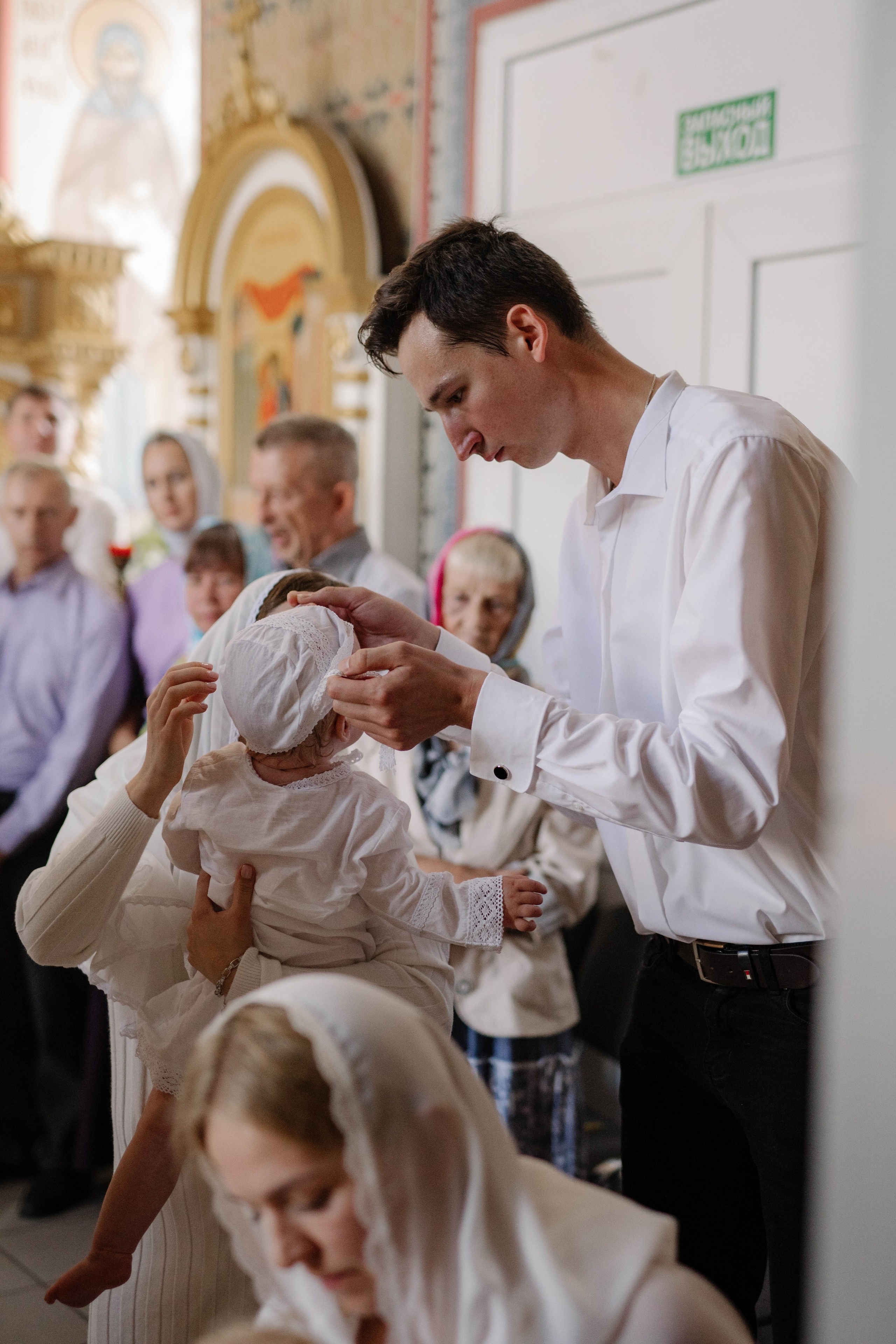 Крещение Марии и Василисы. Свадебный и семейный фотограф в Калуге Анна Киреева