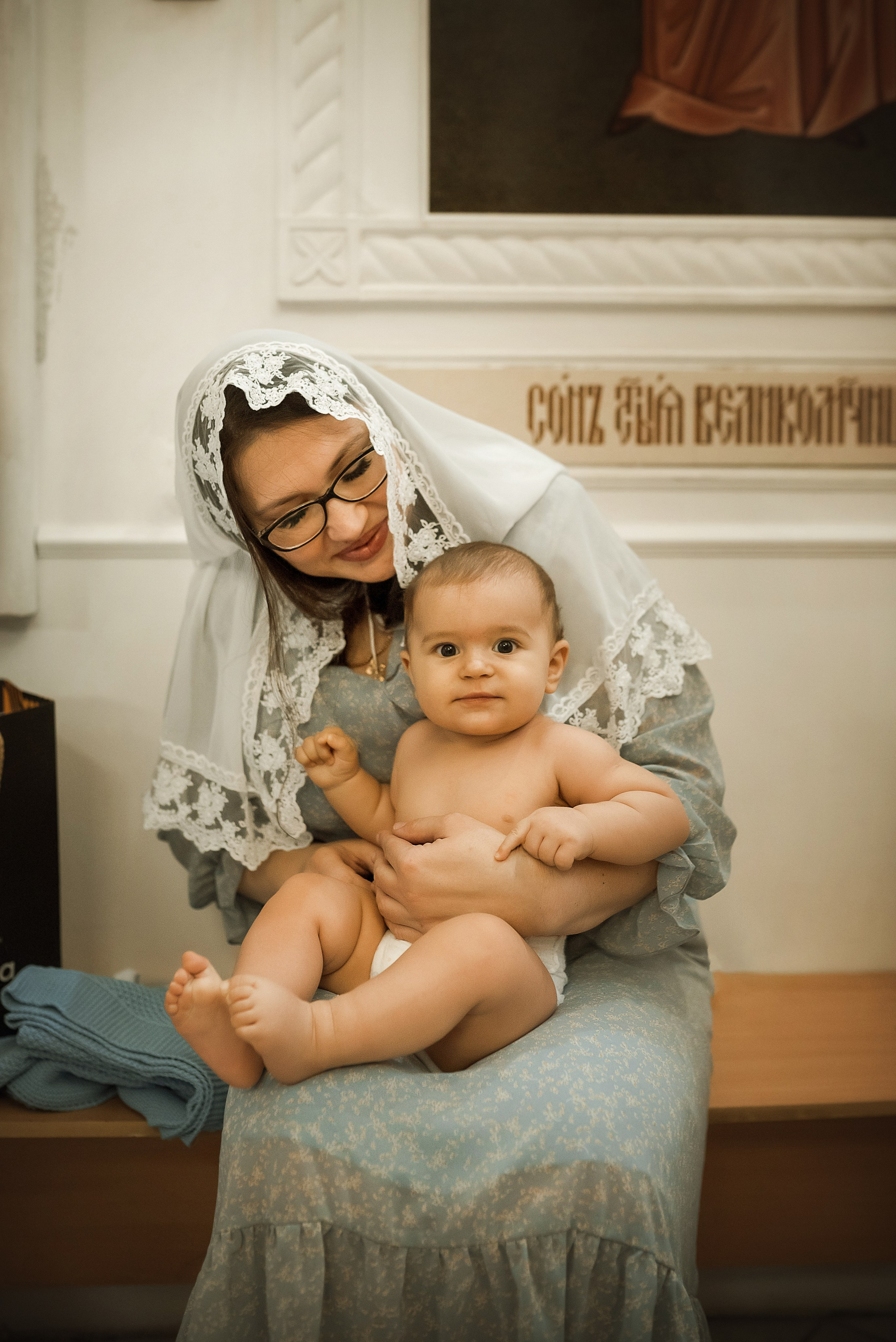 Крещение Семёна _ Храм святой вмч. Екатерины. Семейный фотограф в Ростове-на-Дону Татьяна Литвинова