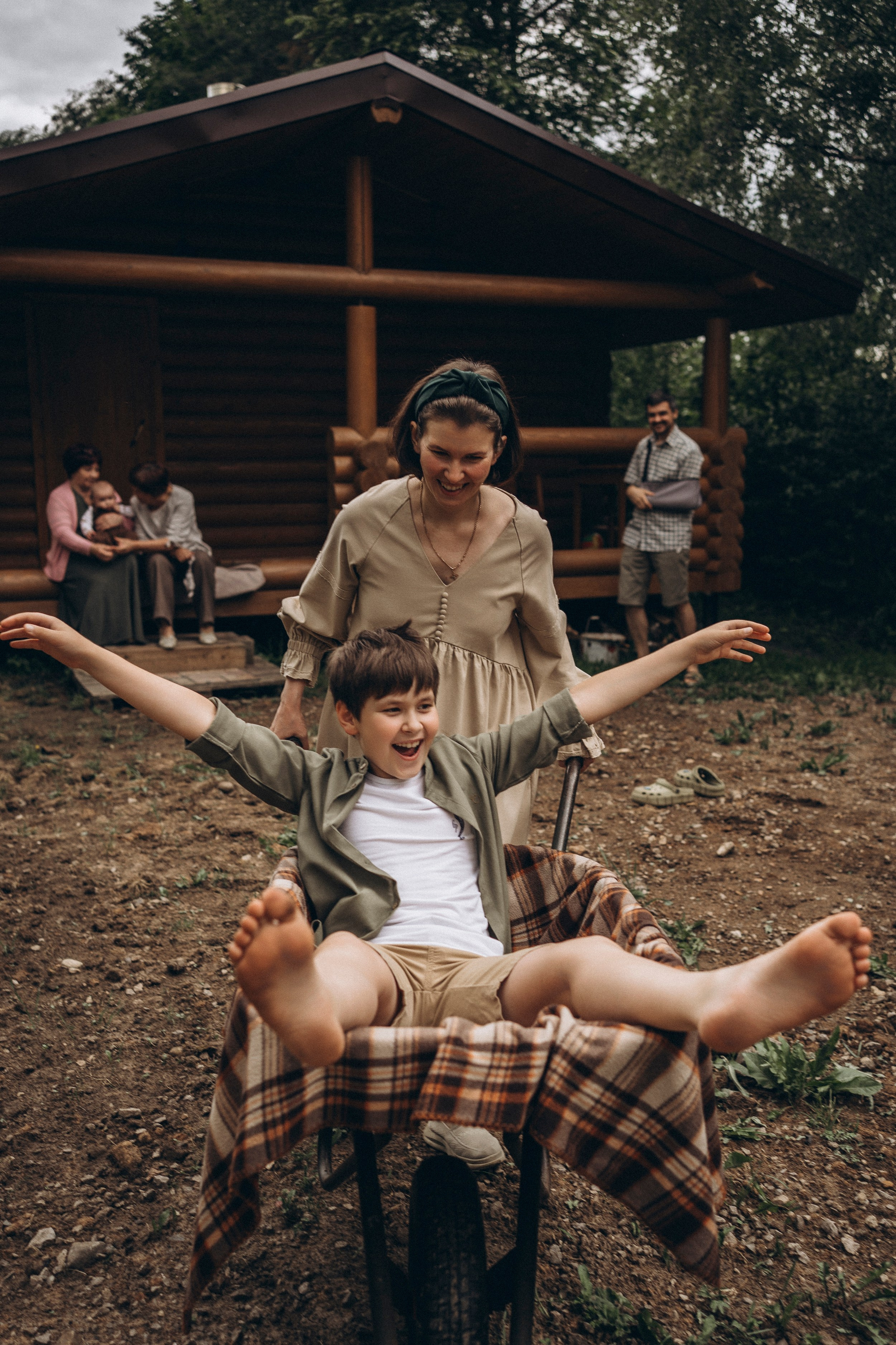 Летняя дачная история. Семейный фотограф в Калуге Ирина Алдохина