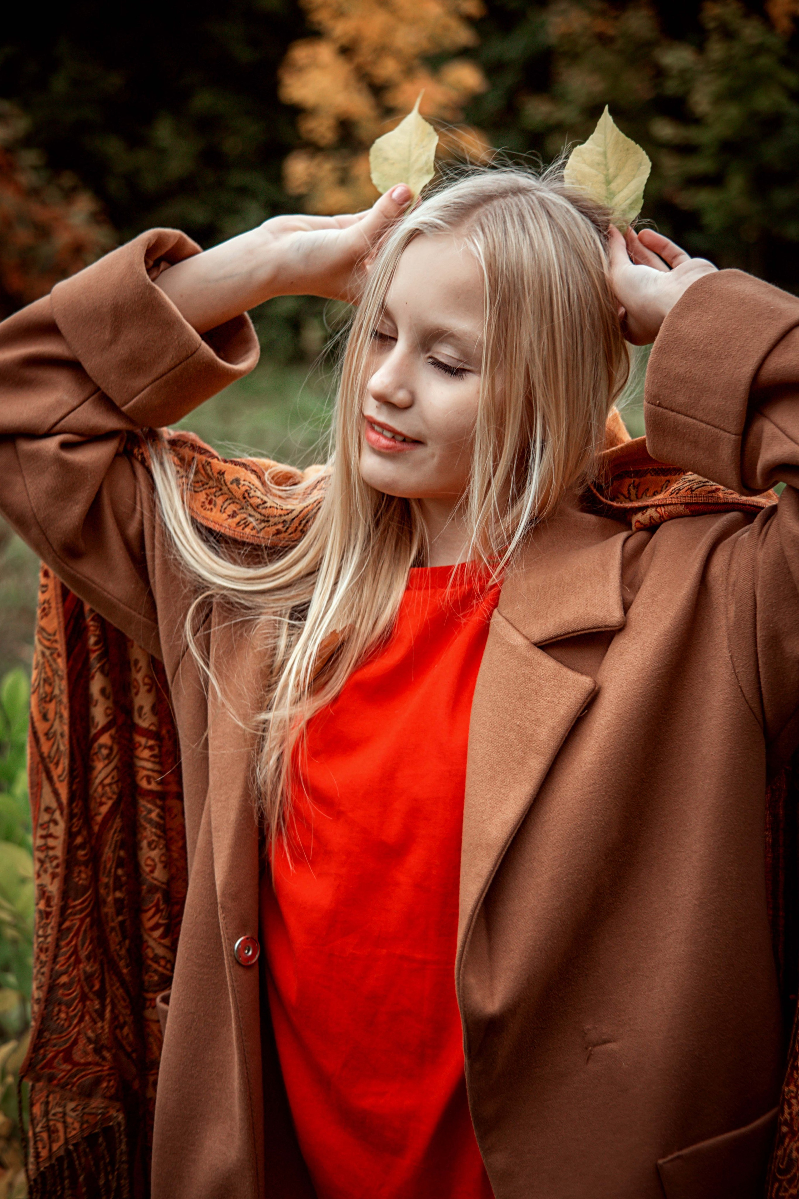 Осенняя прогулка Кати. Семейный и детский фотограф в Москве Ольга Кривенцова