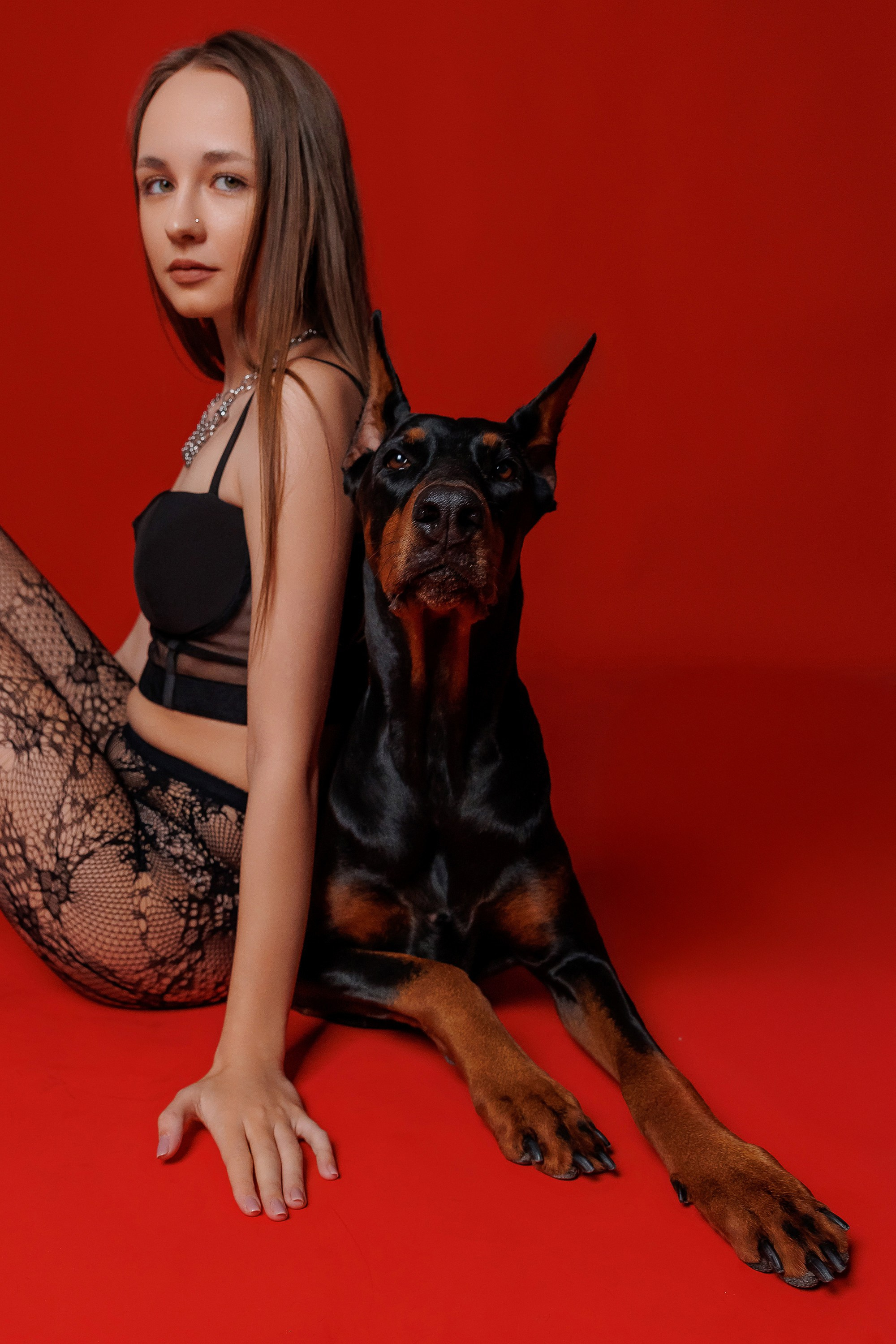 Дарья и Мята. Фотограф из Хабаровска Юлия Черёмушкина