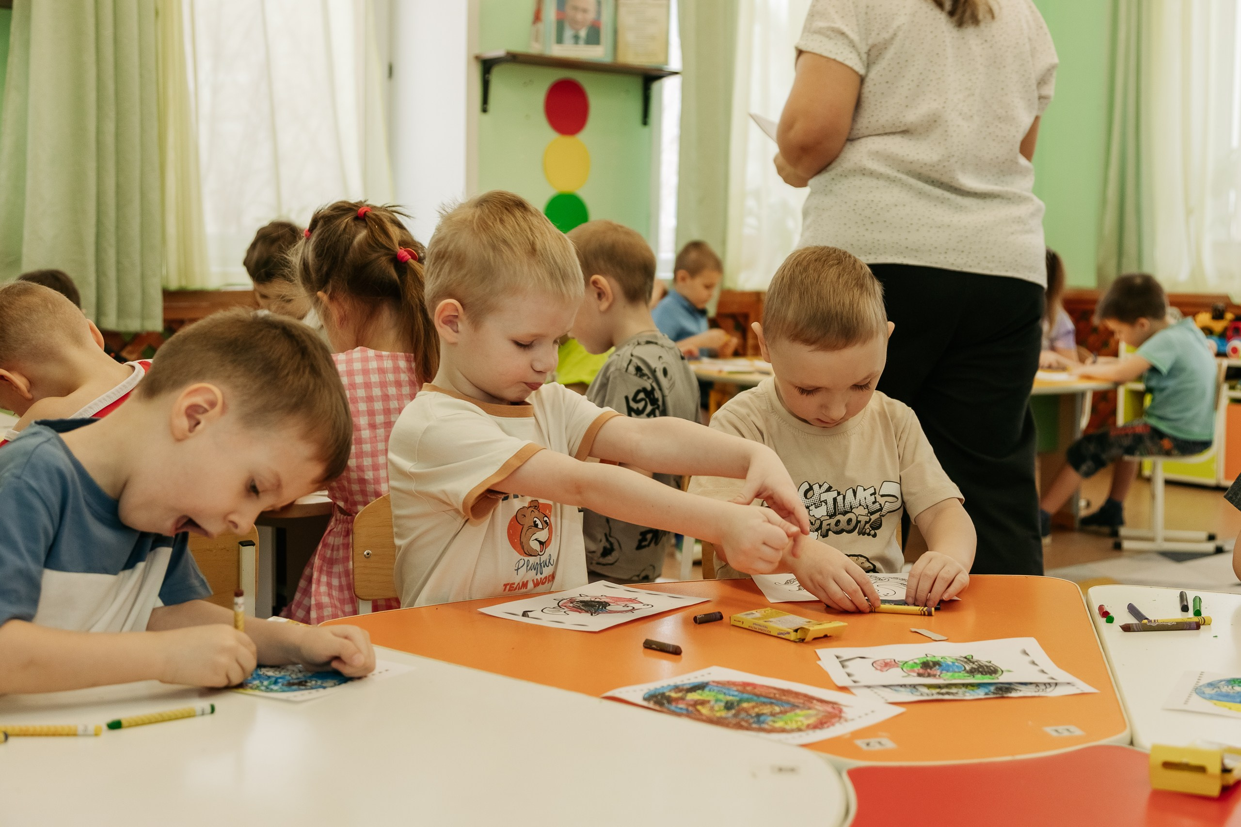 Репортаж в саду (1 день из жизни сада). Фотограф на первый годик, семейный и детский фотограф в Новосибирске