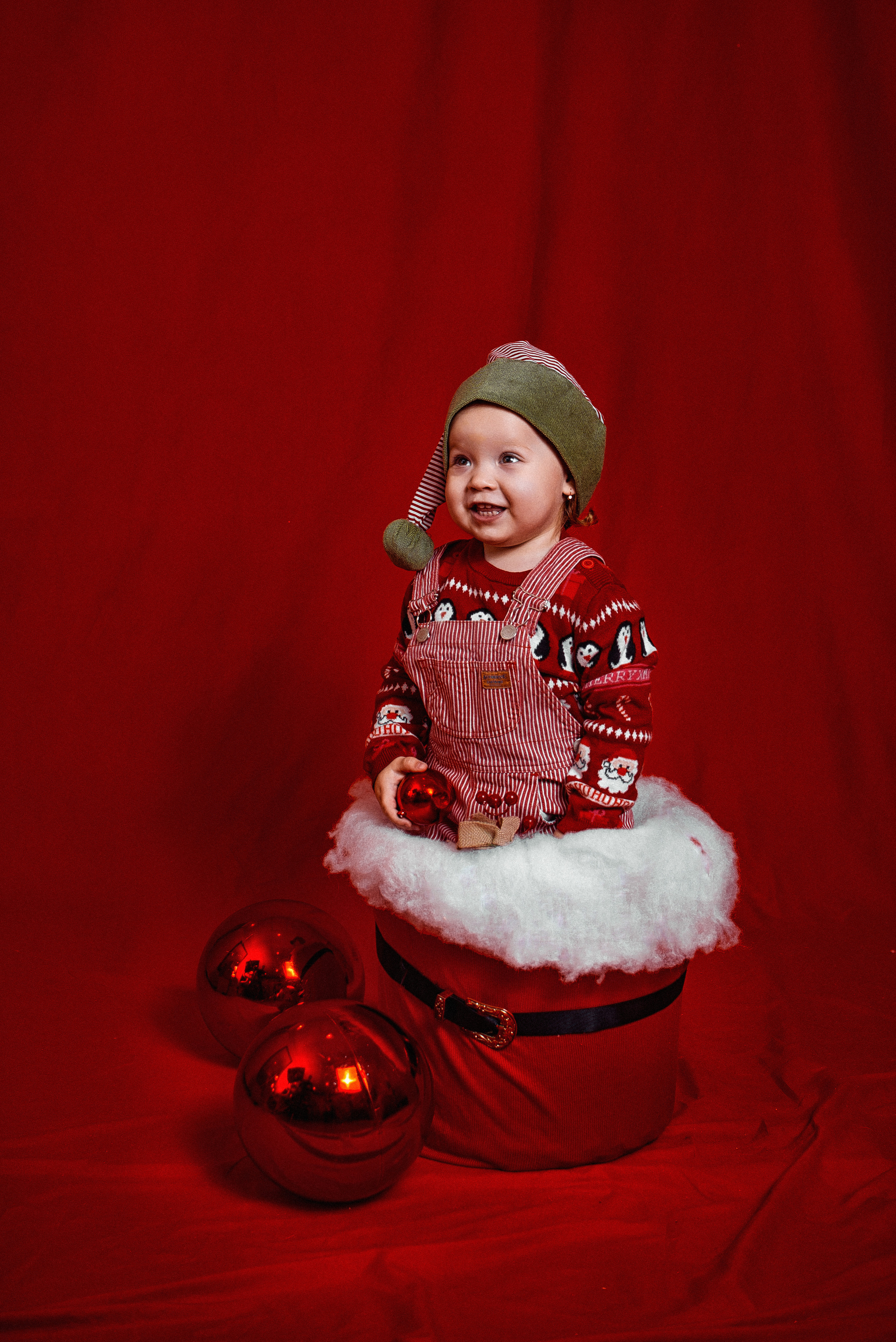 Новогодний детский фотопроект. Детский студийный фотограф Сочи