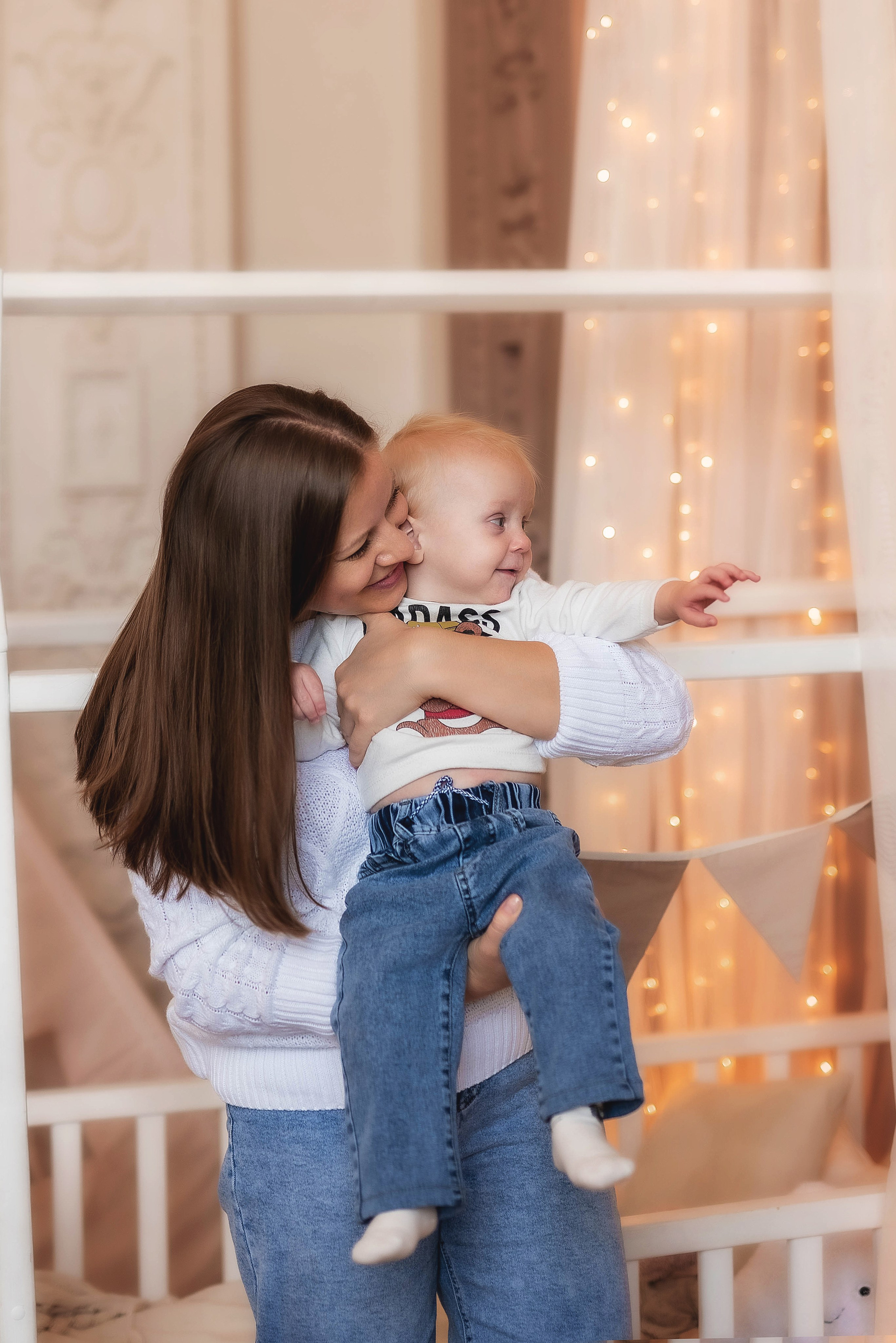 Семейная фотосессия в студии. Семейный, детский фотограф в Воронеже Анна Никитина