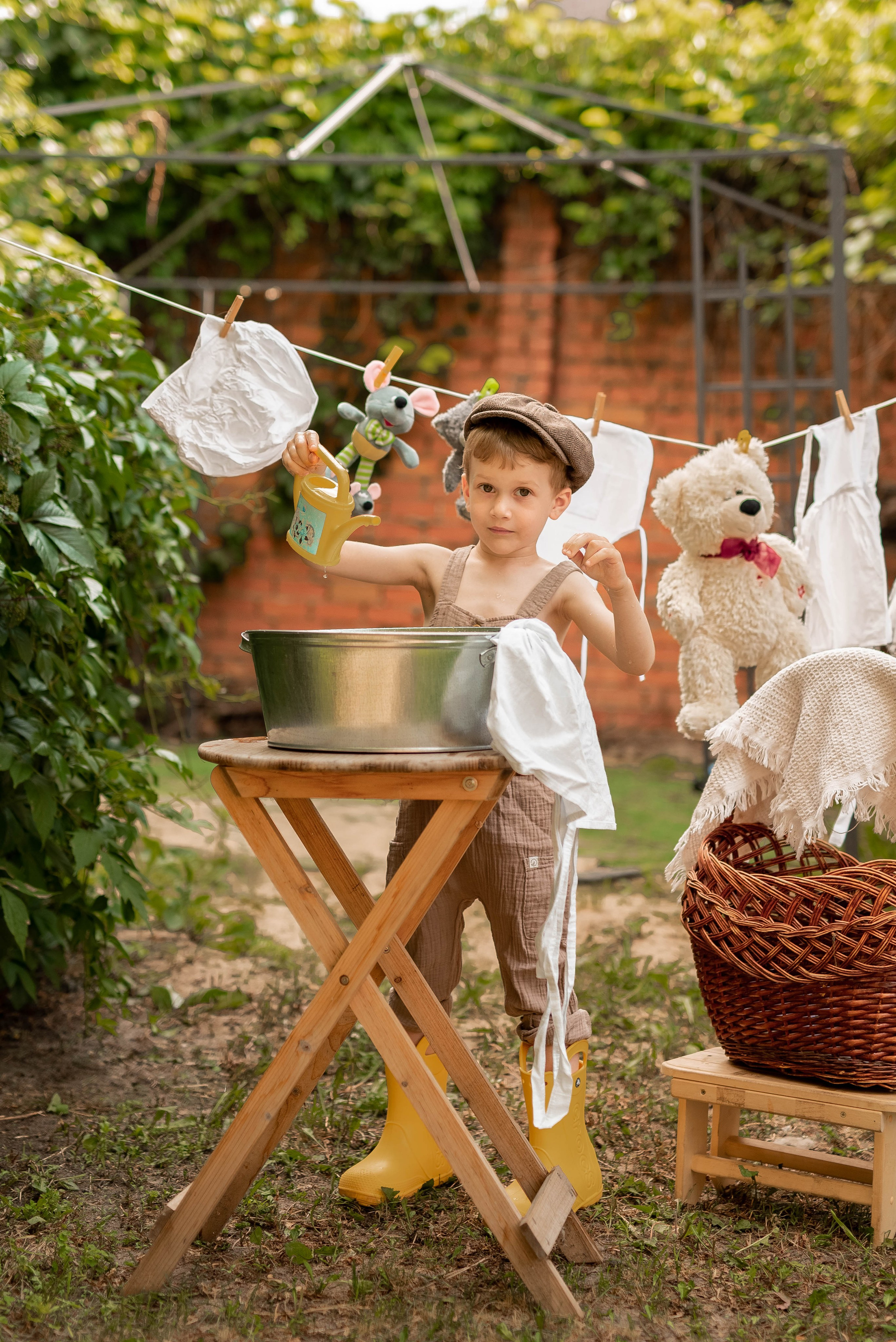 Фотосессия Стирка. Семейный, детский фотограф в Воронеже Анна Никитина