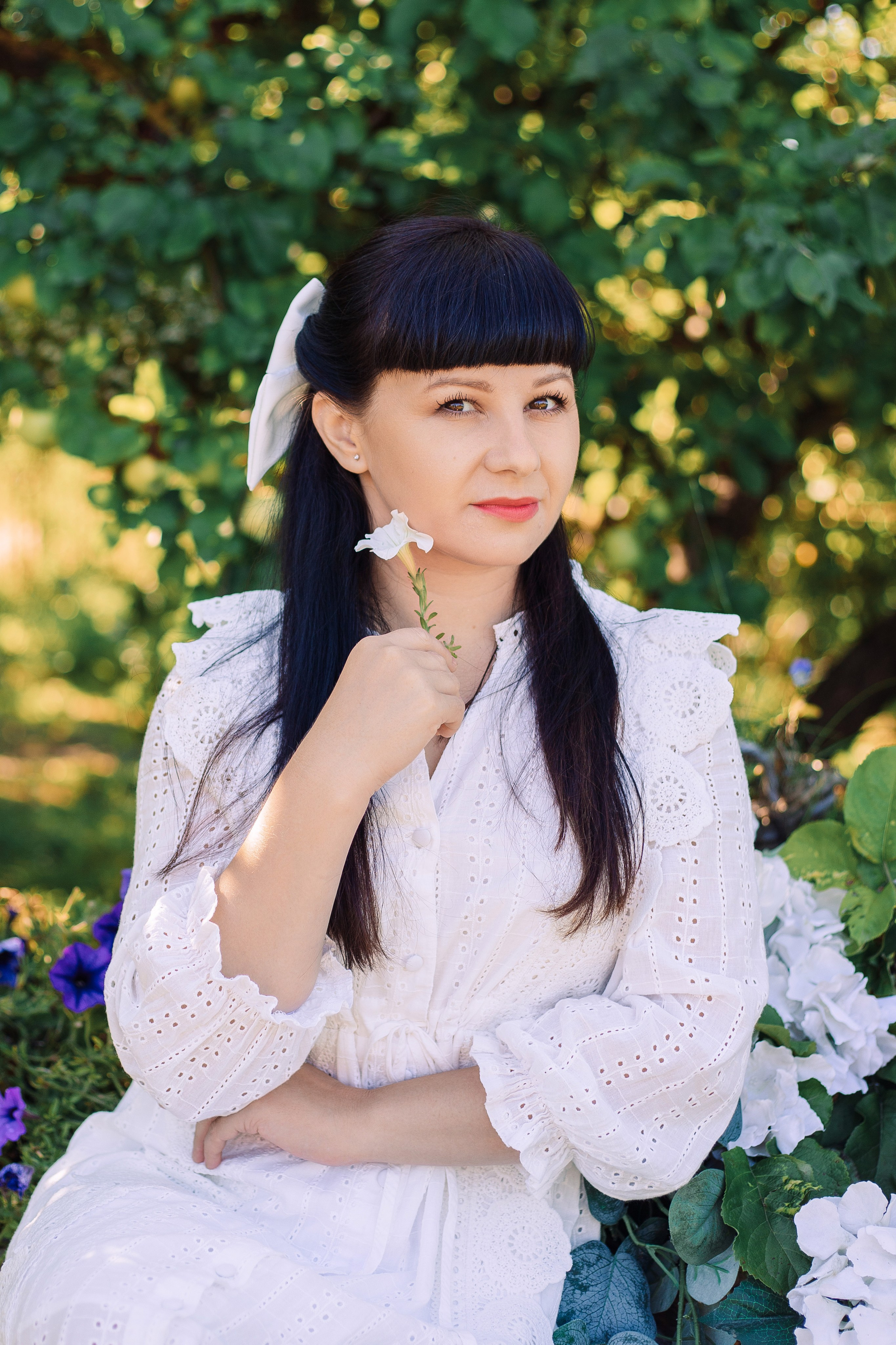 Индивидуальная фотосессия в подсолнухах. Фотограф в Санкт-Петербурге, Анна Скворцова