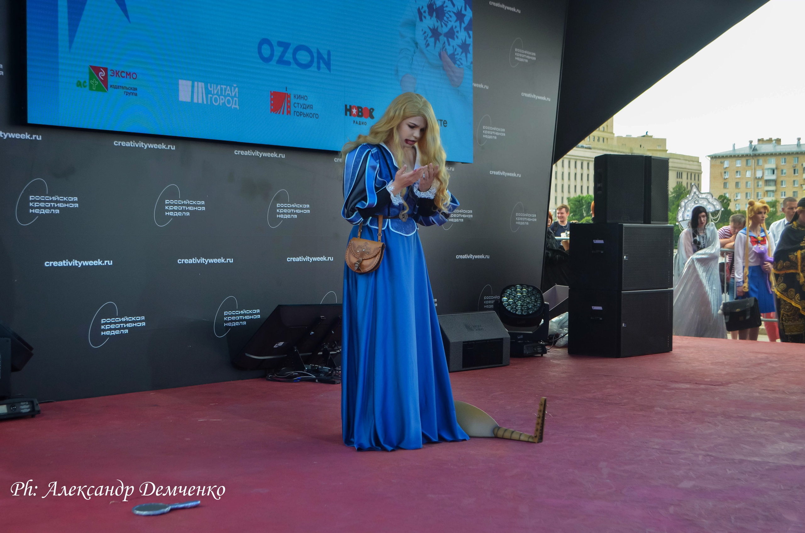 Фотосессия в Парке Горького на Лидеры молодого контента