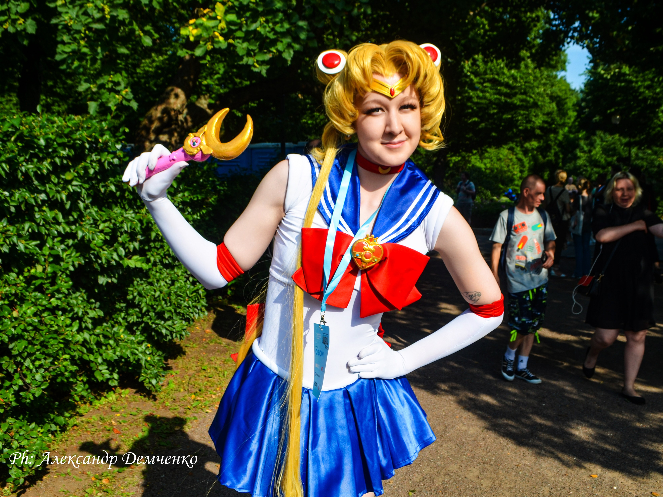 Фотосессия в Парке Горького на Лидеры молодого контента