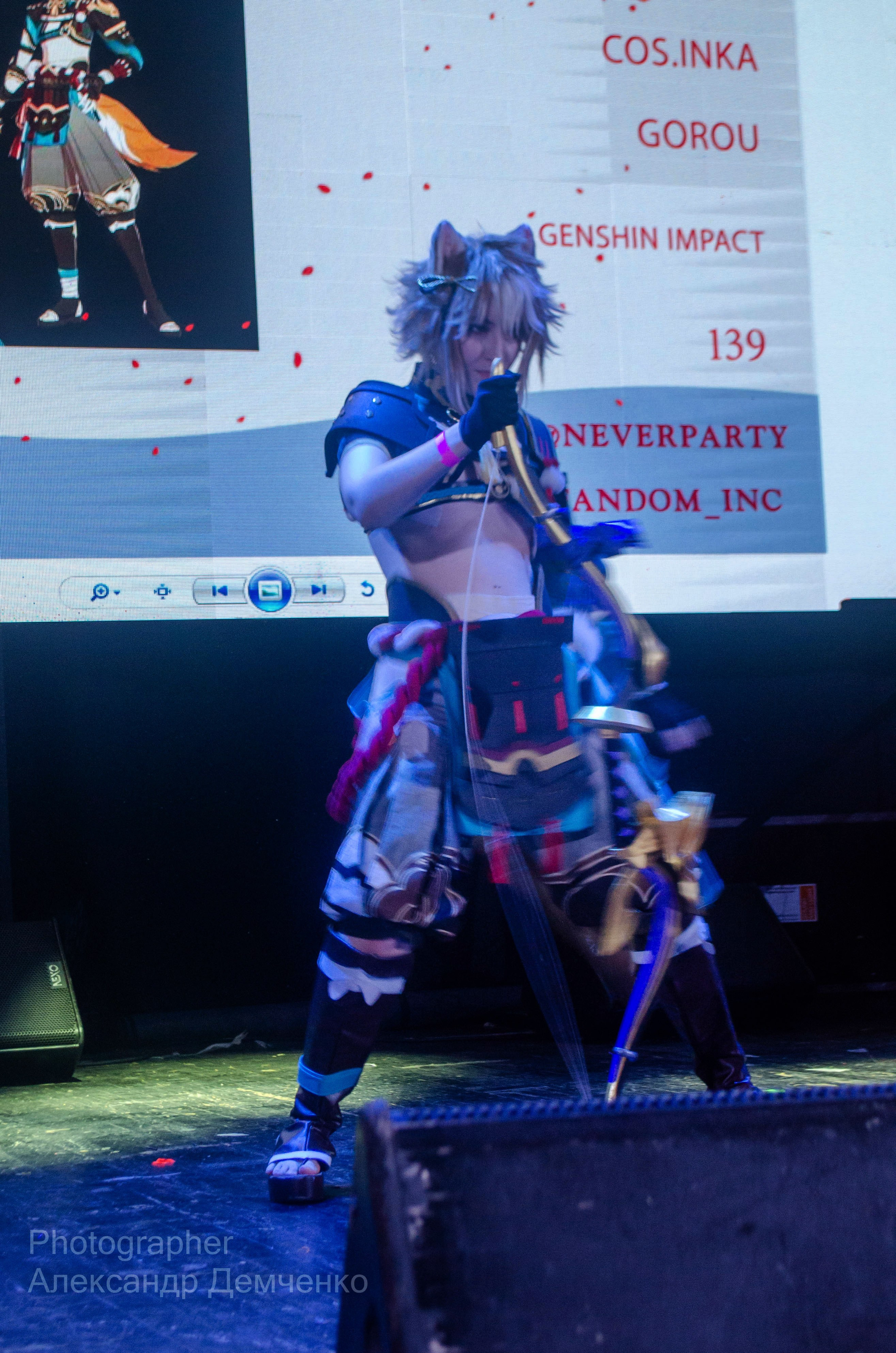 Фотосессия на фестивале косплея Never Party 3.0 в Москва