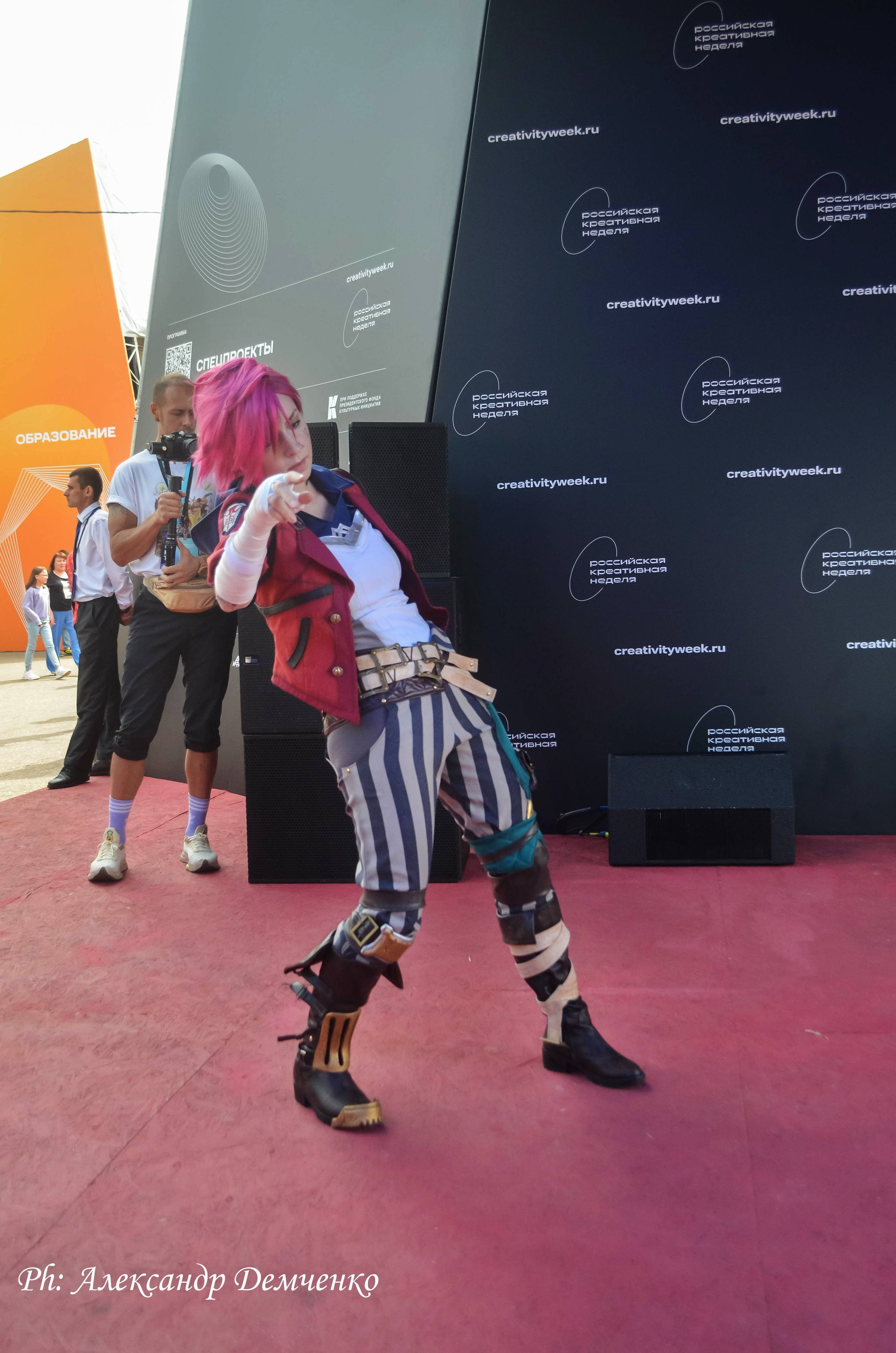 Фотосессия в Парке Горького на Лидеры молодого контента