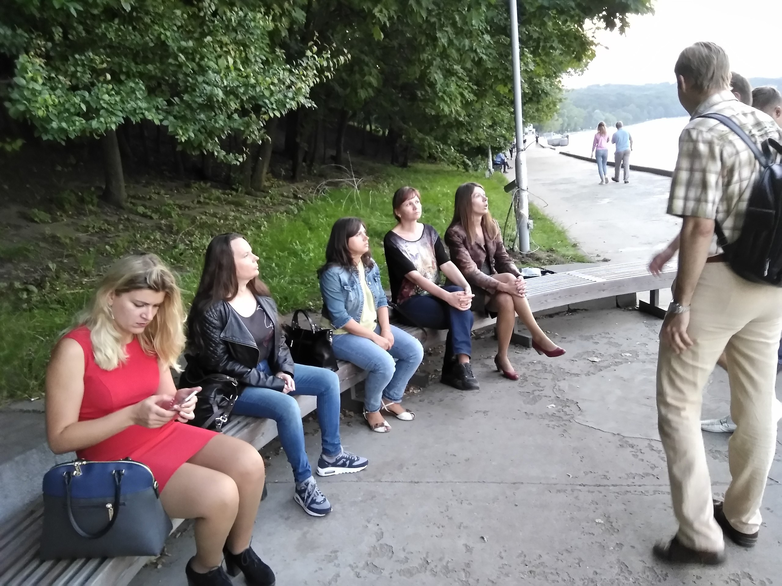 Прогулка на Воробьевых горах | 25.07.2017. Галерея Фантим