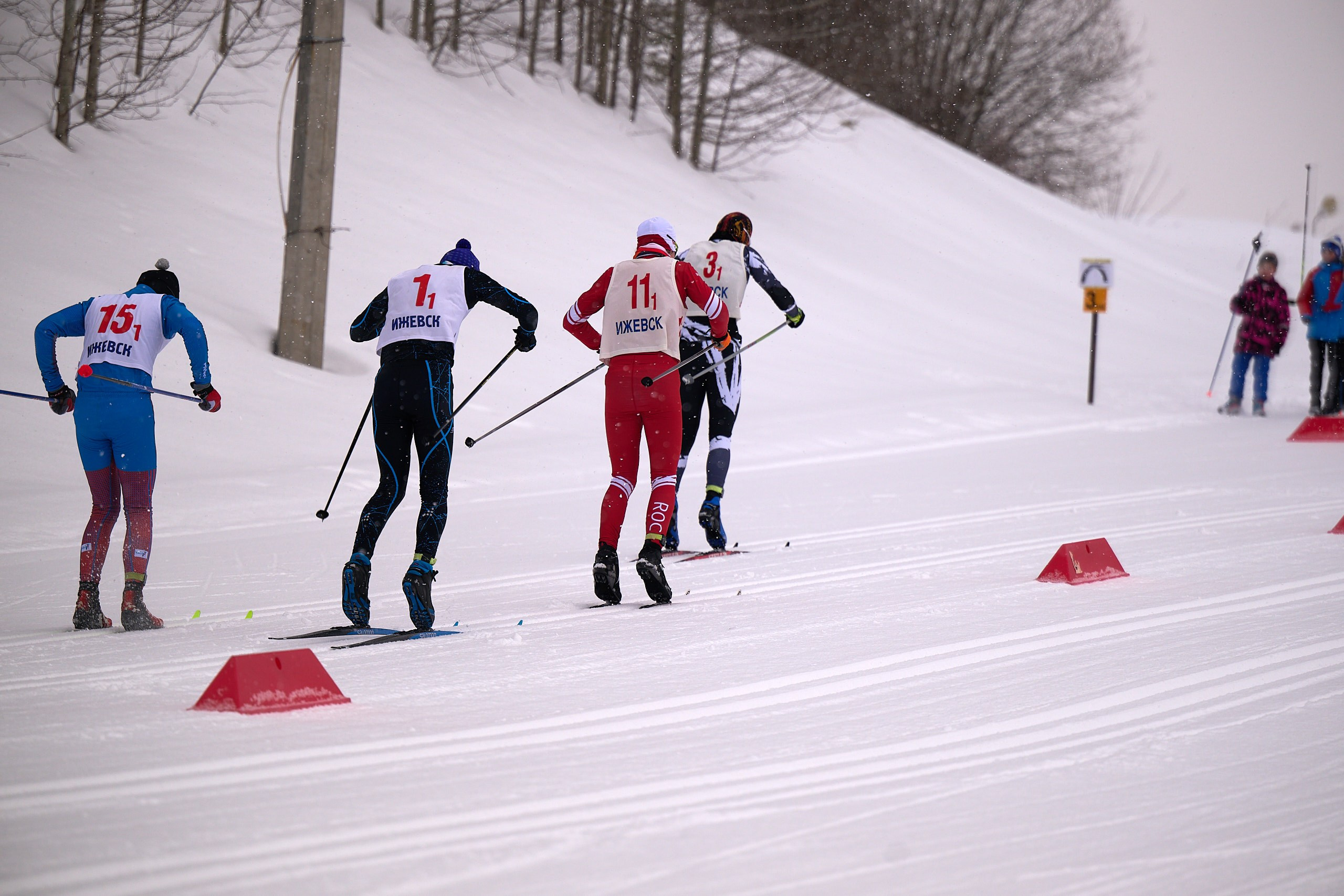Всероссийские соревнования по лыжным гонкам «Пионерская правда». Ижевс. Спортивный репортажный фотограф в Ижевске Сергей Мерзляков