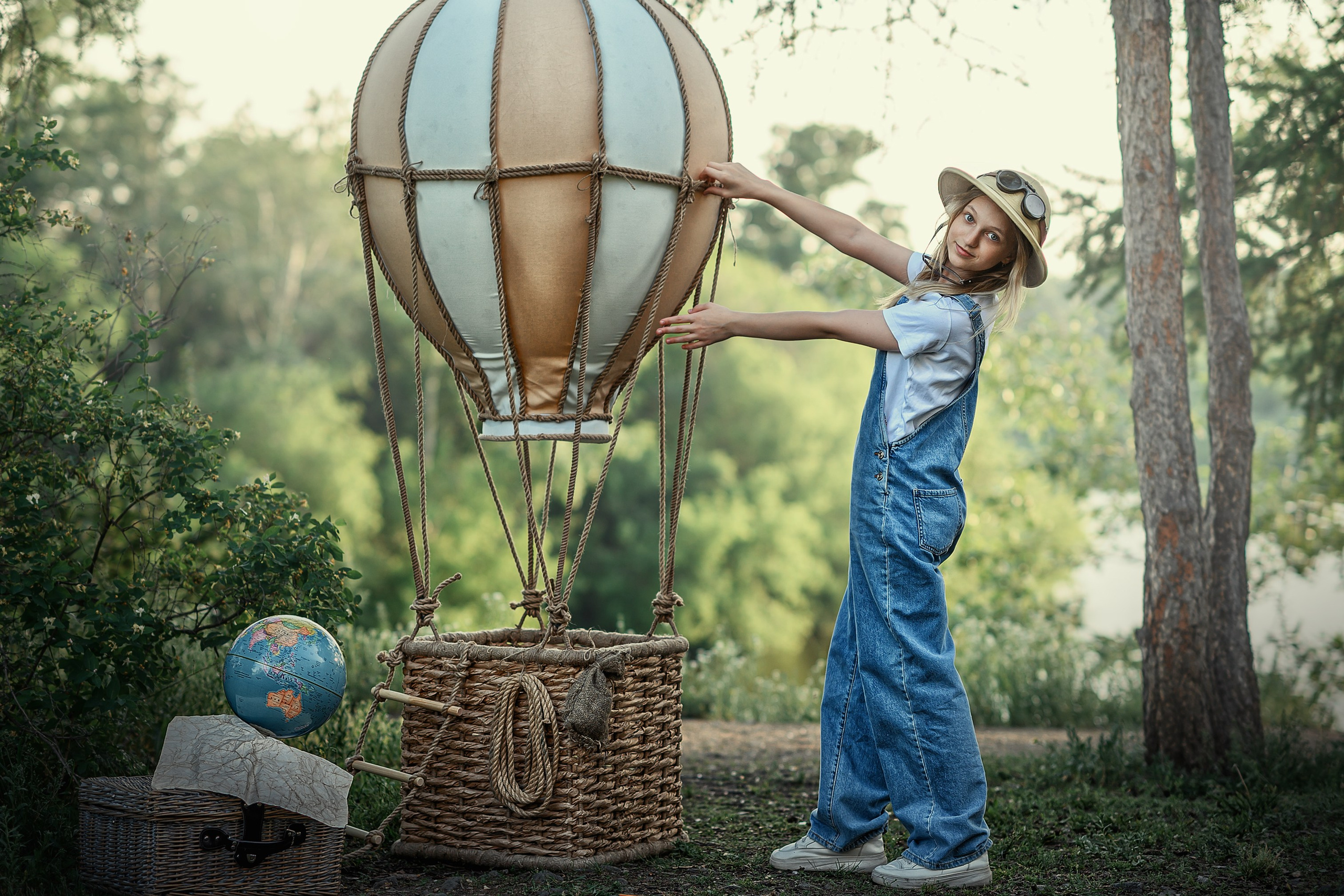 ВОЗДУШНЫЙ ШАР. Семейный фотограф Екатеринбург Лора Мур