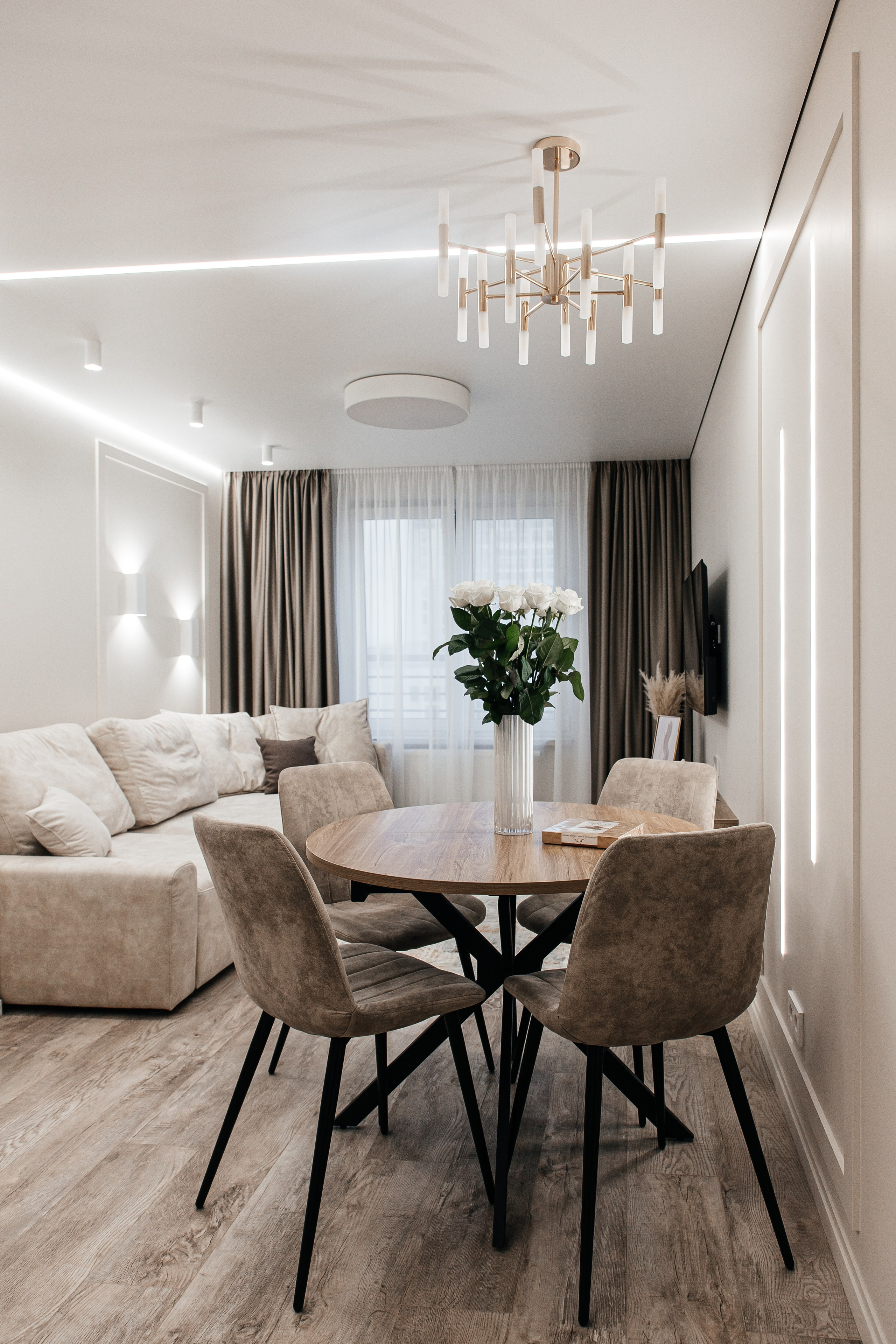 Квартира в портфолио дизайнеру. Фотограф Денис Лесковский (Тюмень)