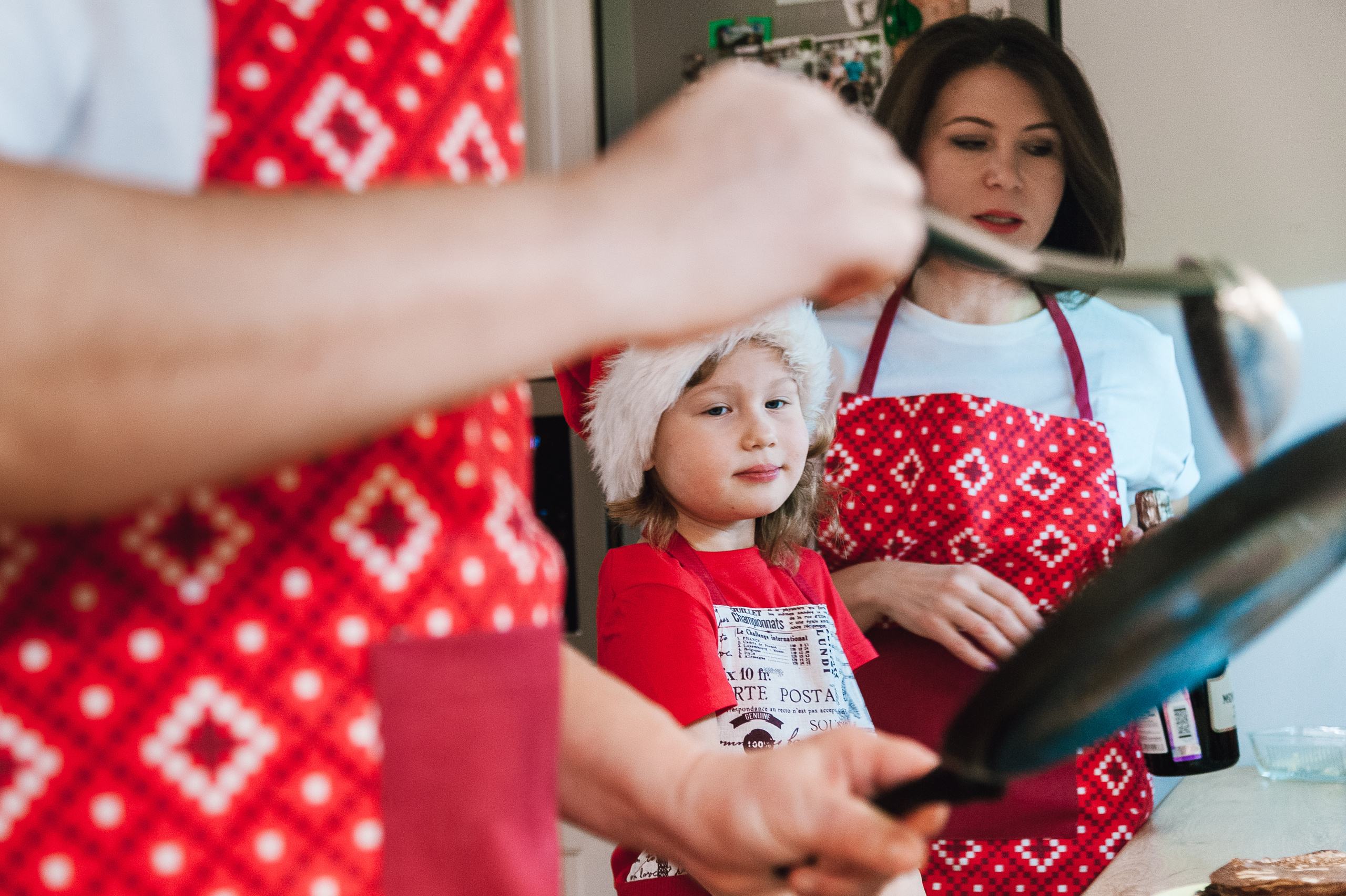 Новогодняя фотосессия дома. Семейный фотограф в Москве Елена Снегирева
