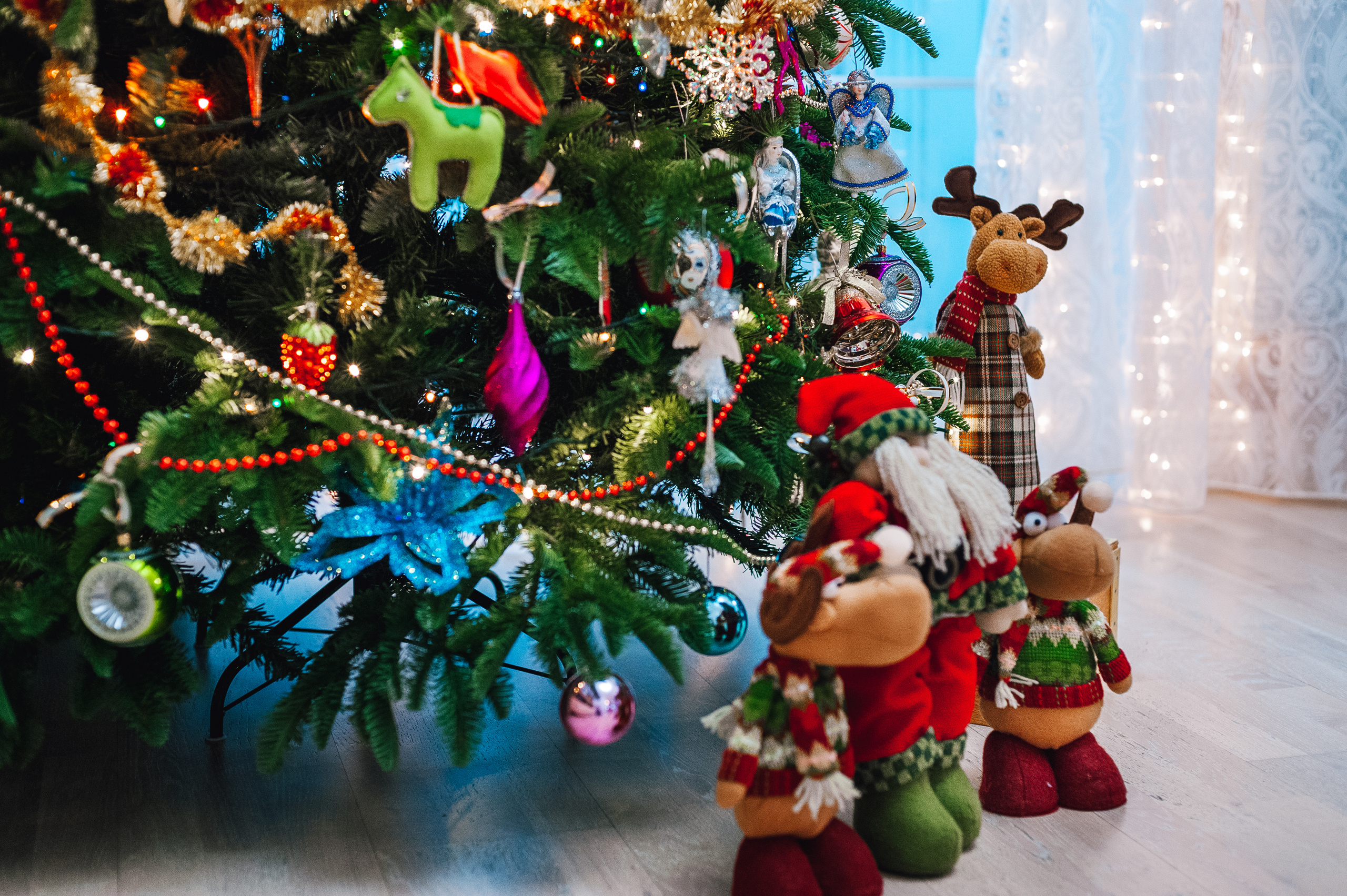 Новогодняя фотосессия дома. Семейный фотограф в Москве Елена Снегирева