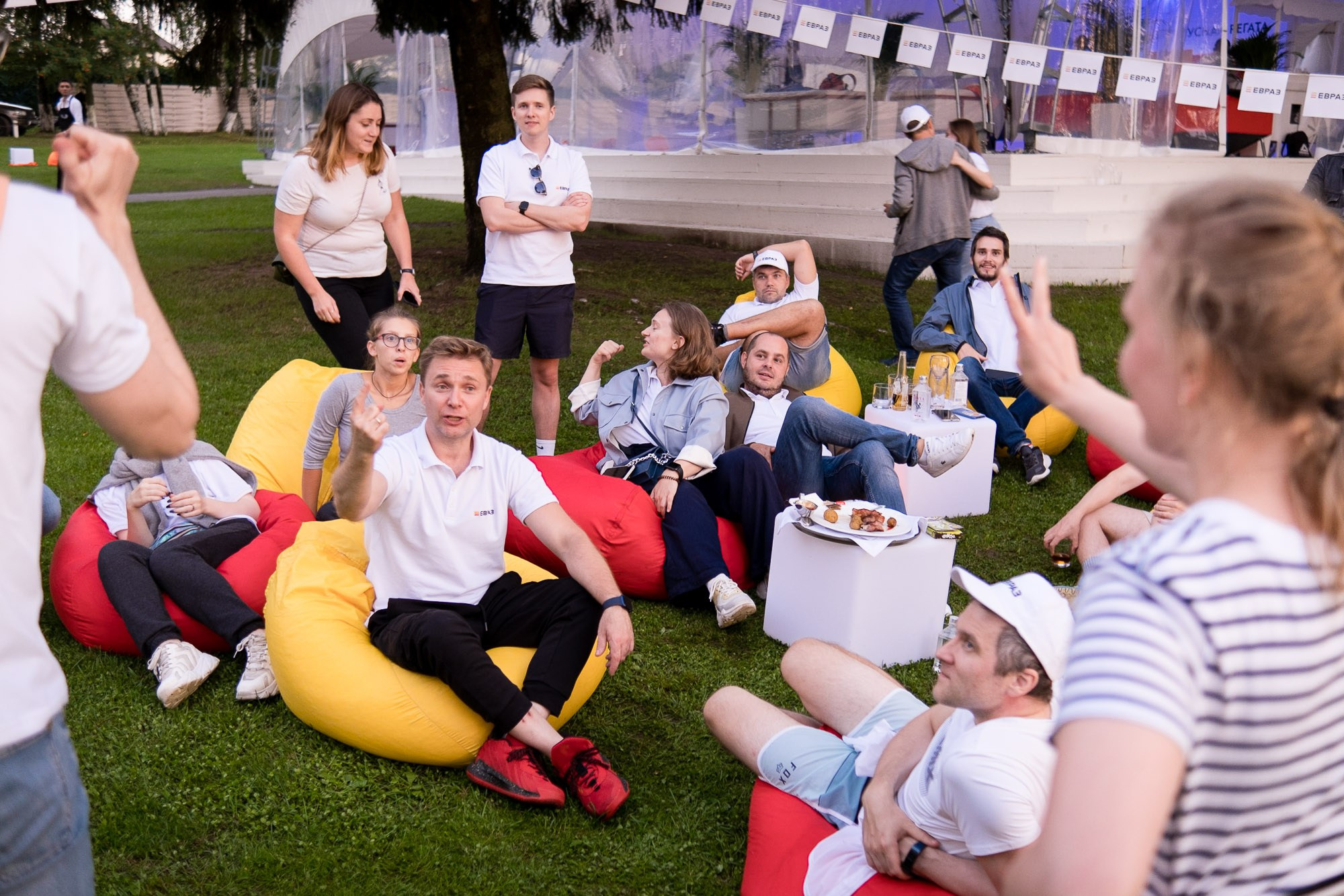 Корпоративная парусная регата Evraz. Репортажный фотограф Денис Тихомиров. Москва