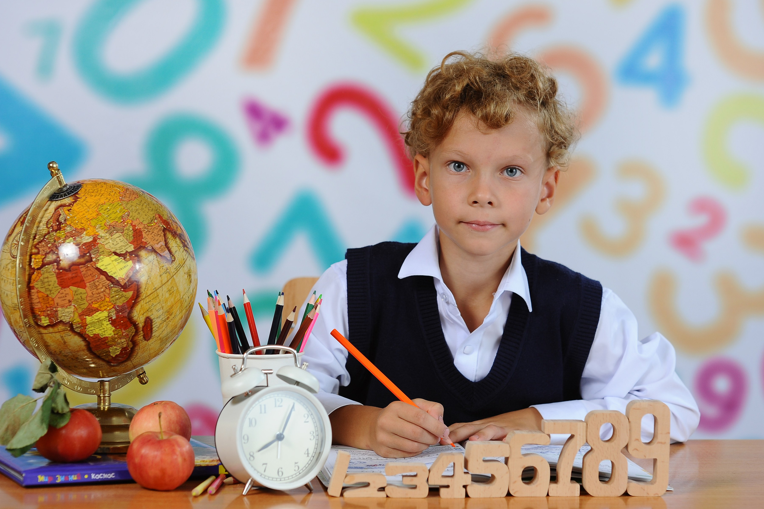 Портрет Цифры 25. Новогодний лес