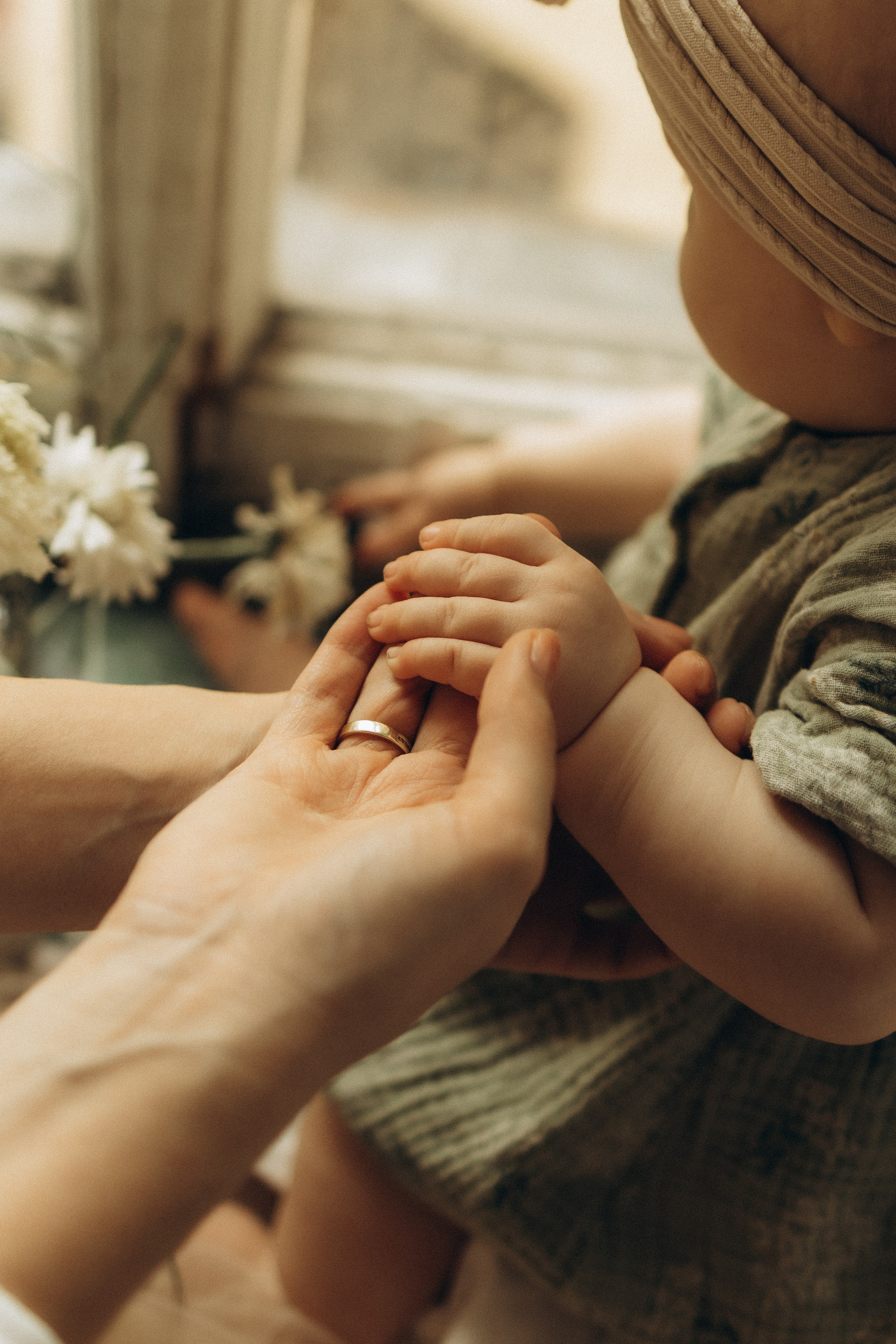 Аня и малышка Настя. Семейный, домашний, ньюборн фотограф Москва Цветкова Елизавета