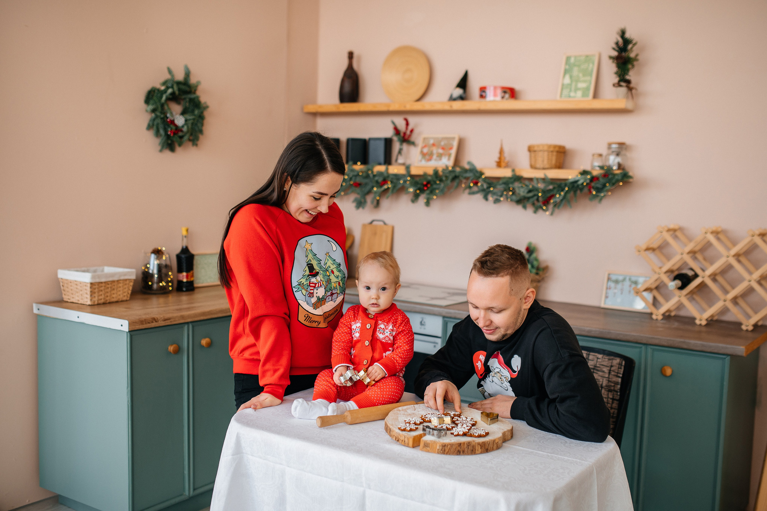 Новогодняя семейная фотосессия. Катя Курлович — семейный фотограф в Бобруйске и Минске
