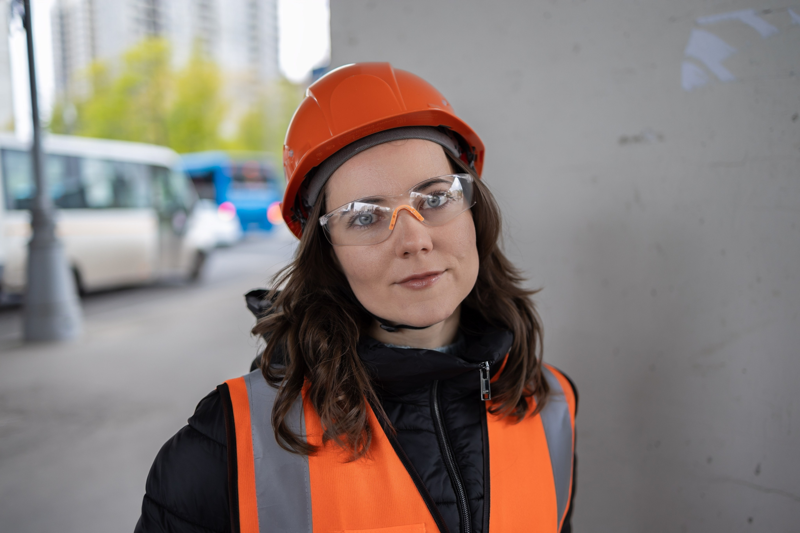 Фотосессия «Стройка» модель Ирина. Репортажный, семейный и студийный фотограф в Москве Демин Алексей