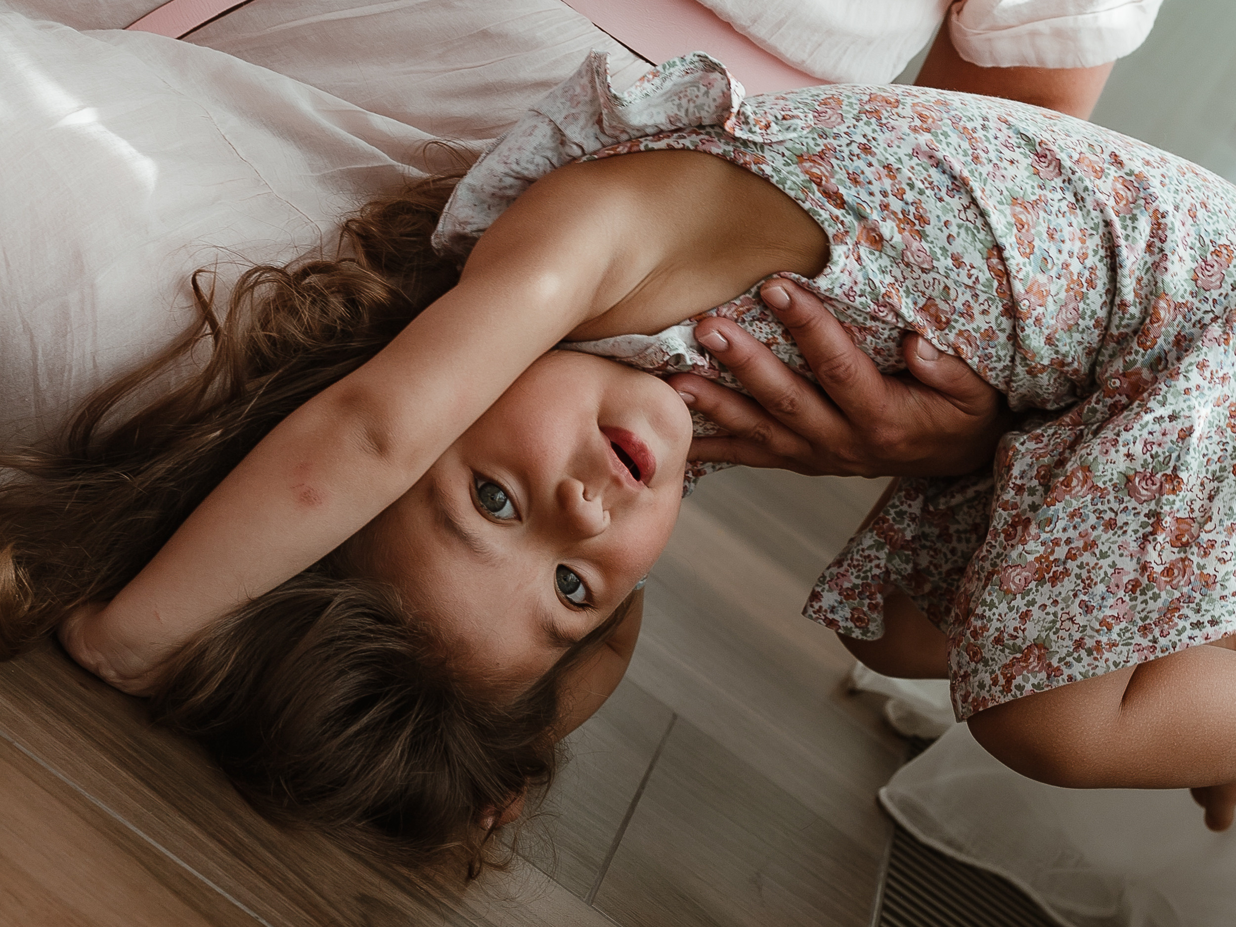 Sofia with brothers. Home