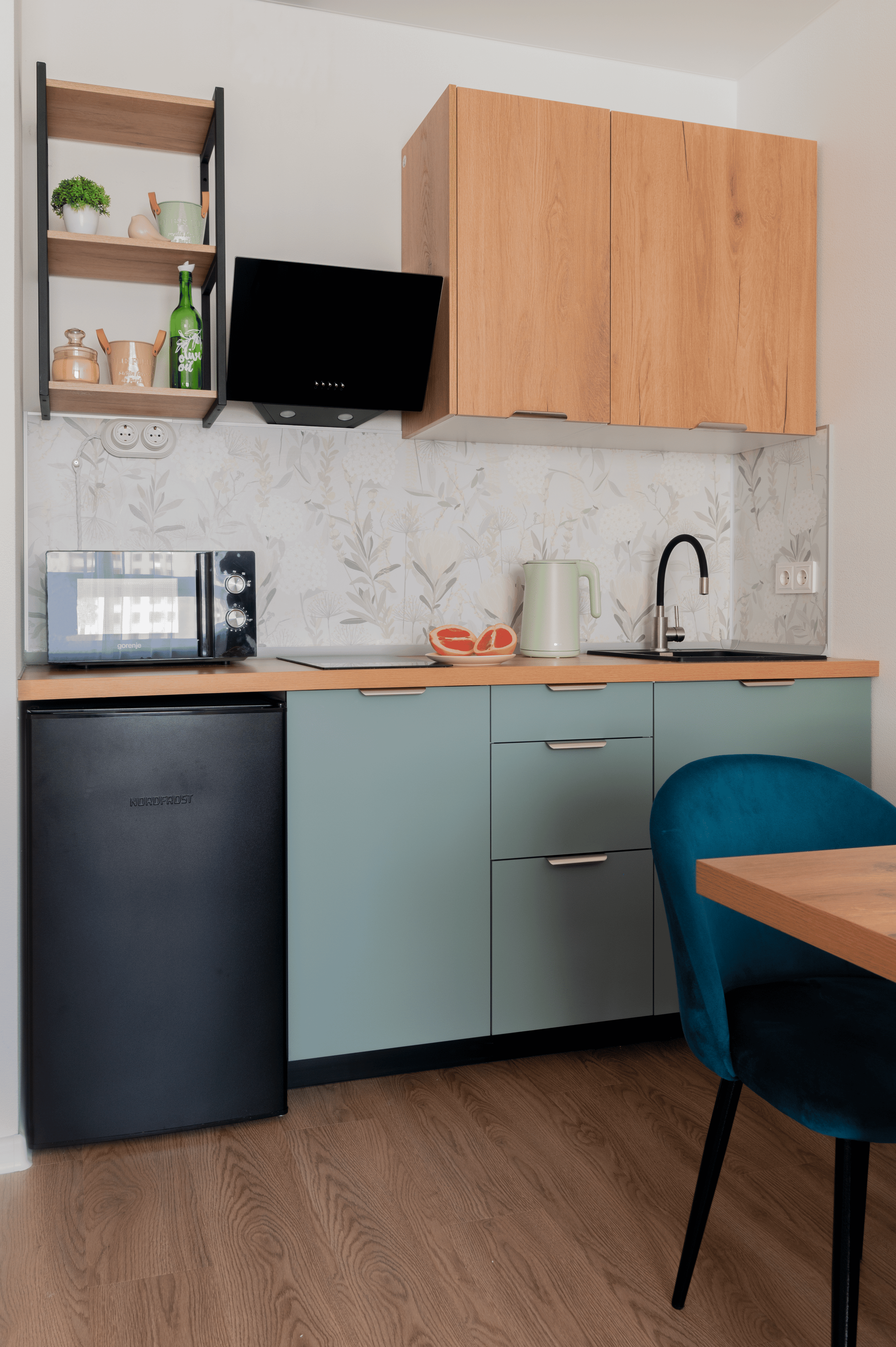 Съемка 1-к квартиры для посуточной аренды ЖК «Волга Парк». Интерьерный фотограф в Ярославле. Вероника Лазыкина