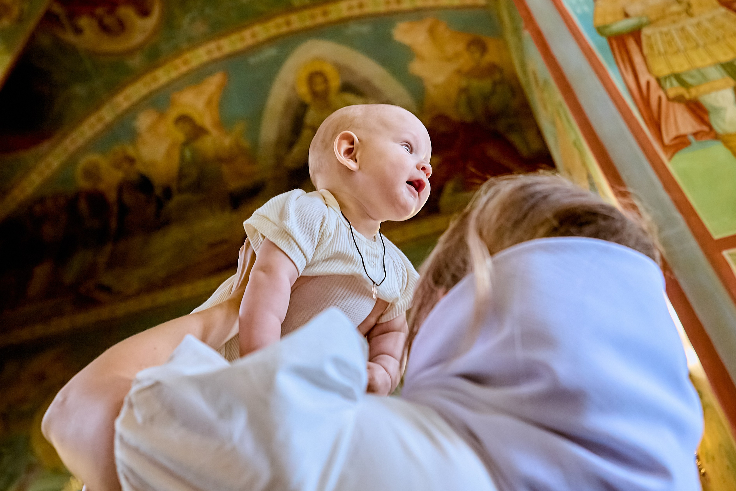 Крещение младенца Илии