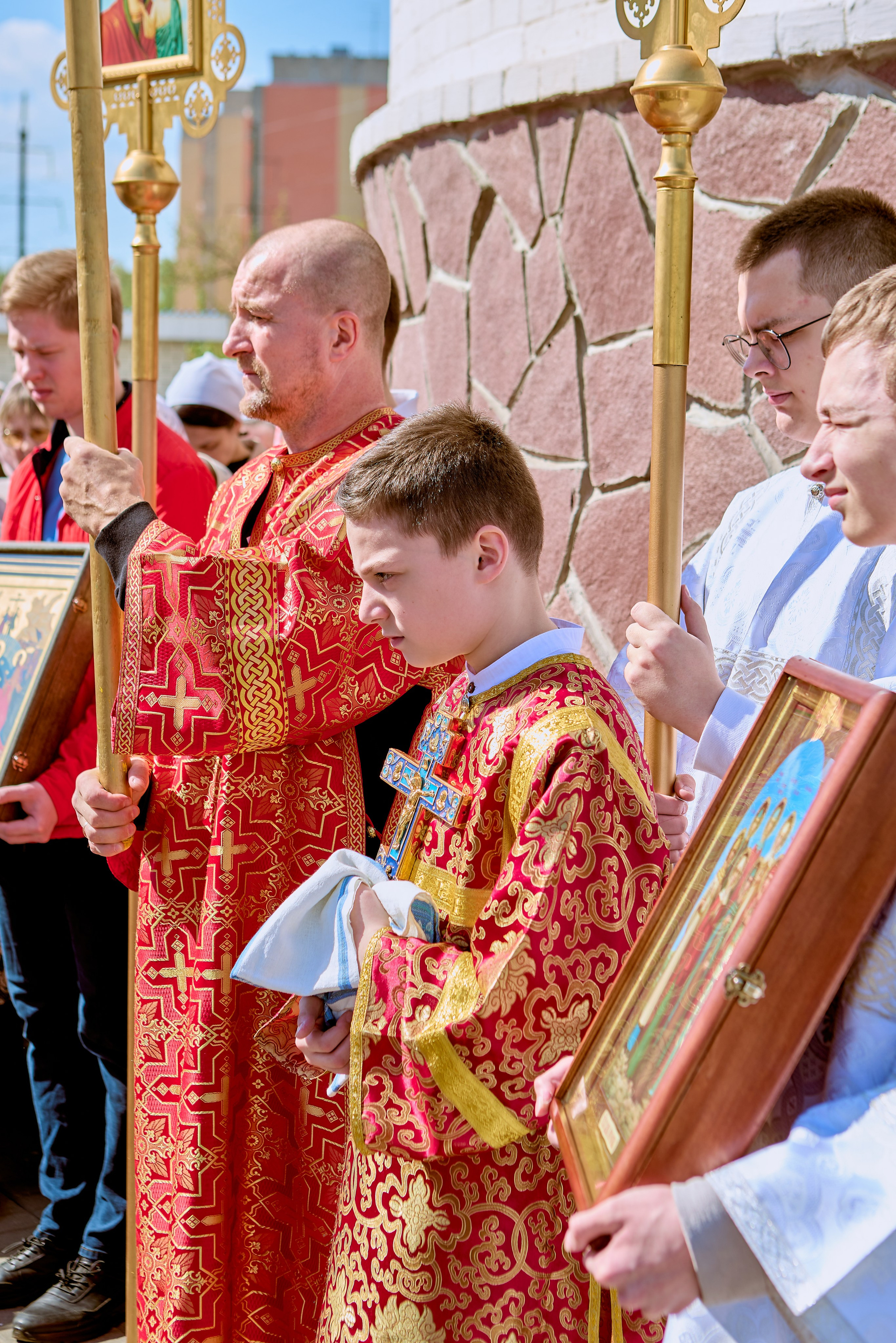 Мужской портрет. Храм преподобного Серафима Саровского г. Дзержинск. Фотограф Николай Голованов