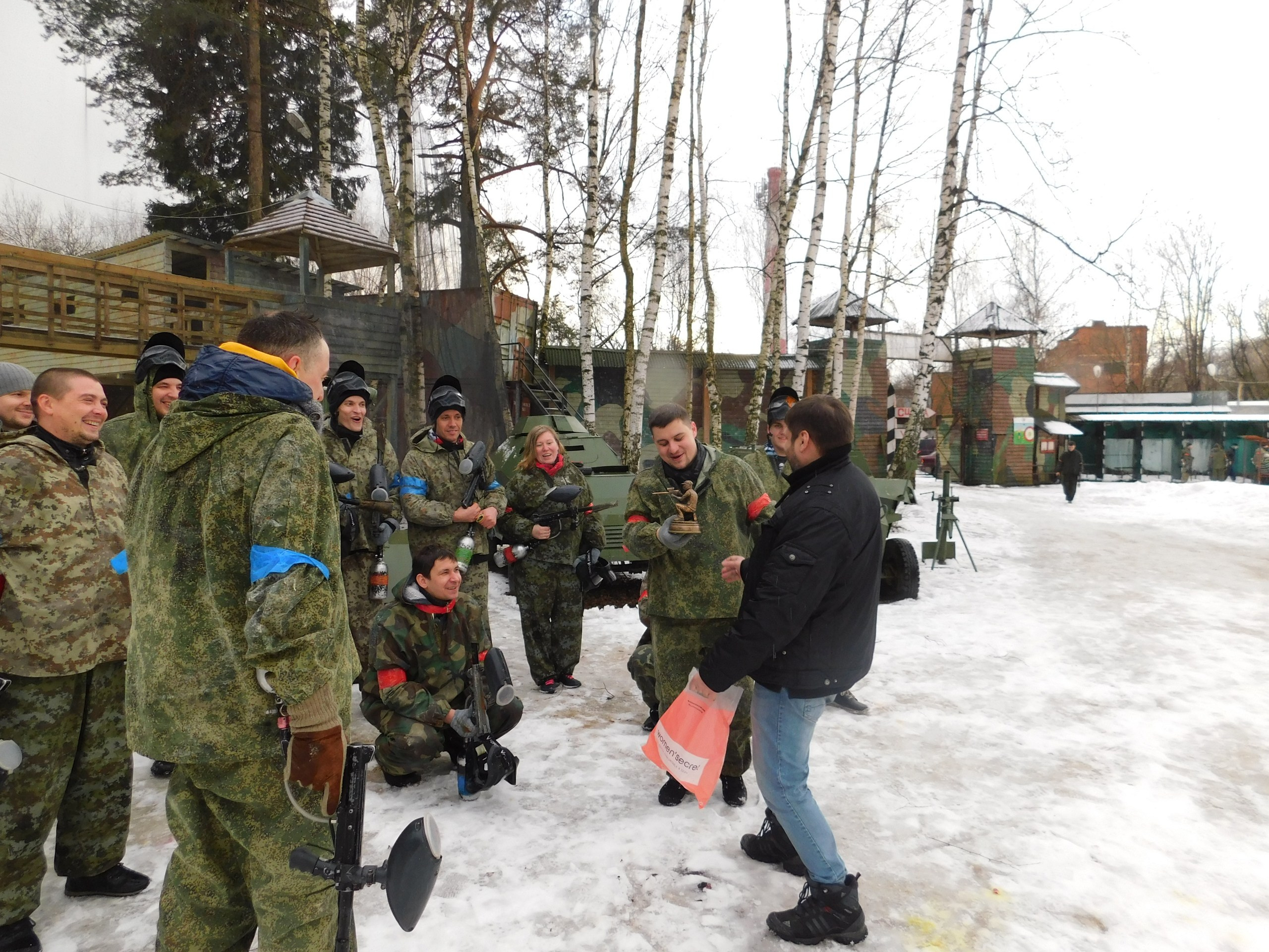 Пейнтбол + шашлычки | 23.02.2020. Галерея Фантим