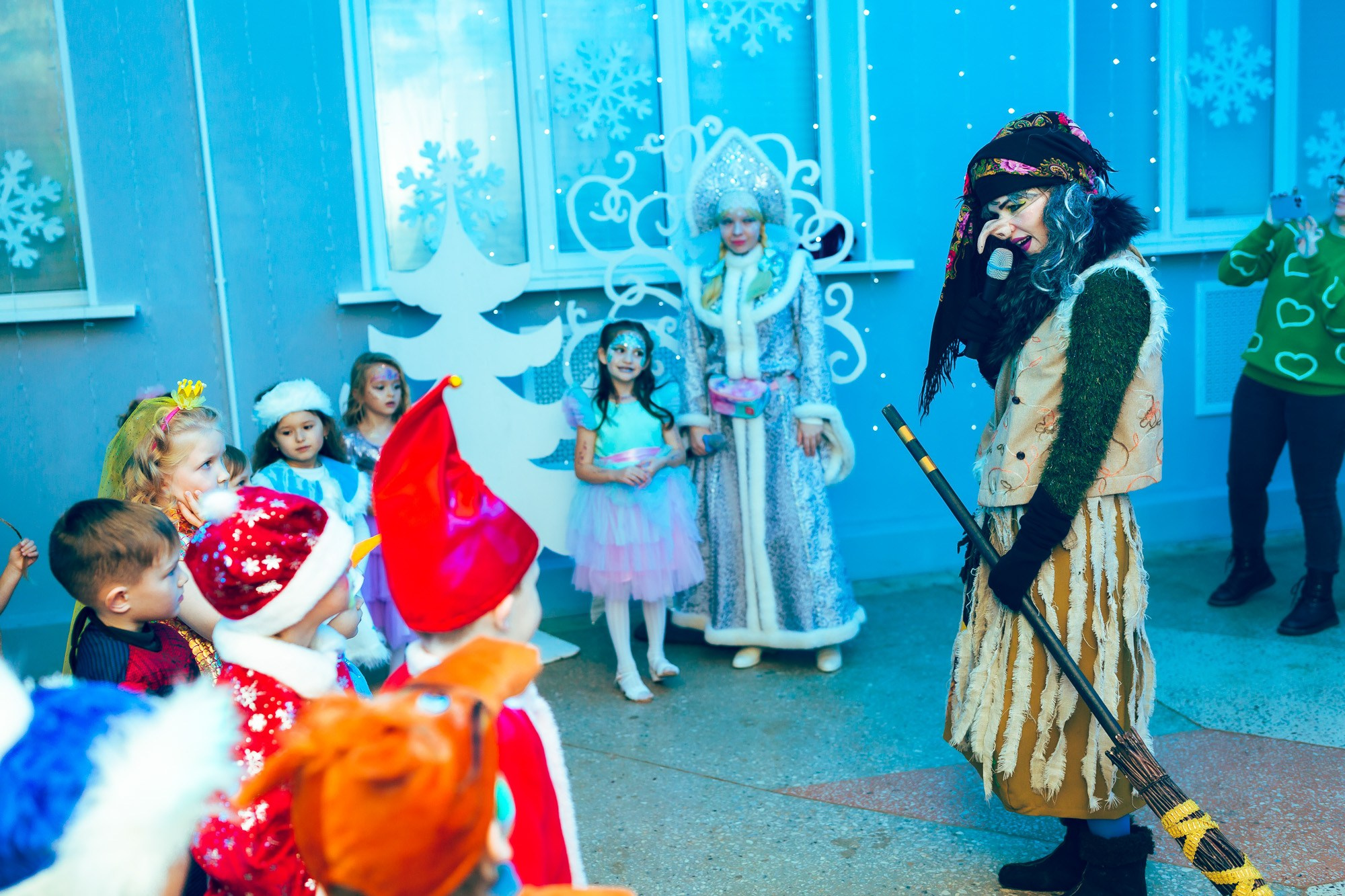 Новогодний детский утренник. Андрей Кровлин — фотограф в Славянке