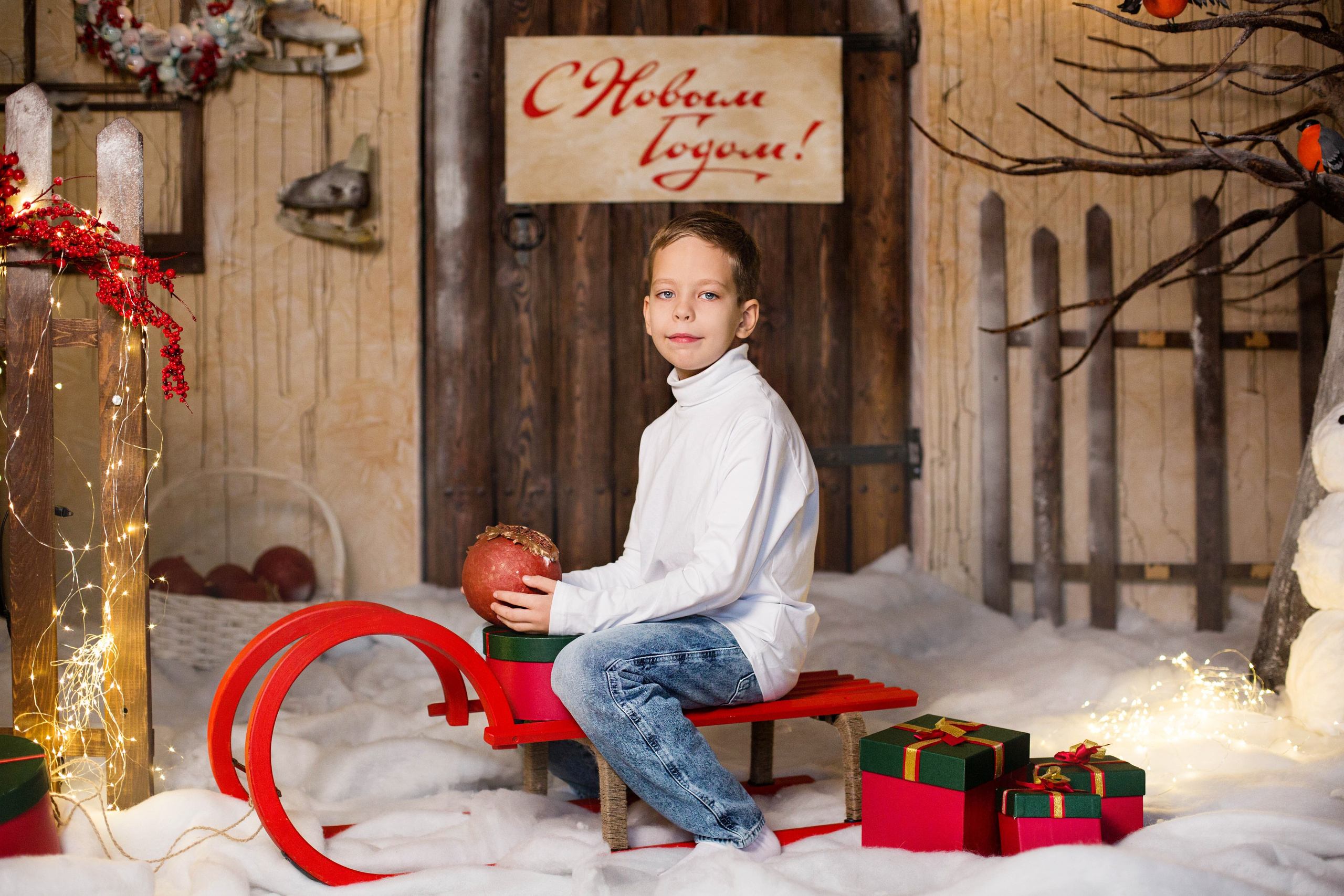 Фотостудия «Эль», Зимний дворик. Свадебный семейный и детский фотограф в Краснодаре Карина Федоровская