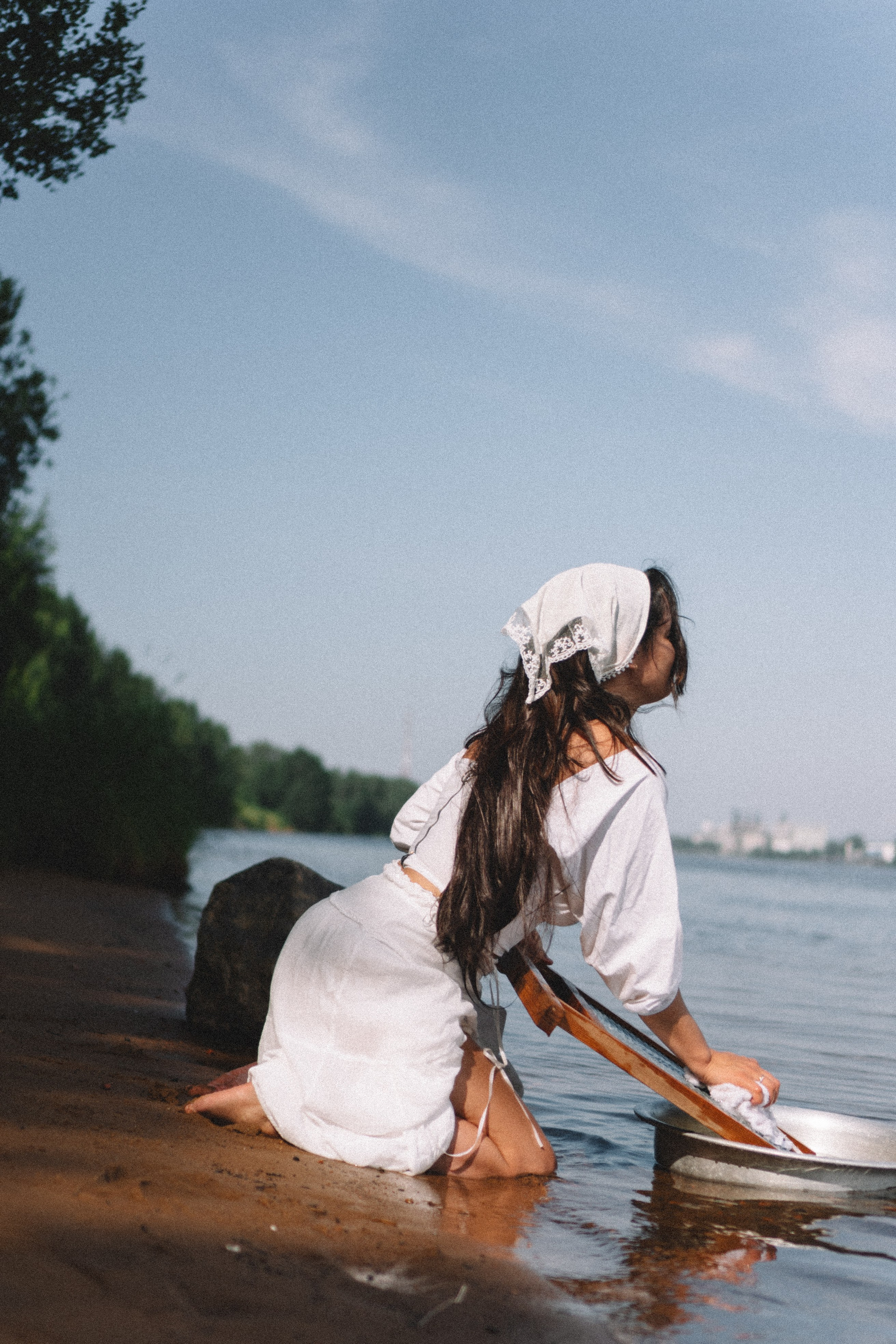 СТИРКА НА РЕКЕ. Профессиональный фотограф, Санкт-Петербург — Виктория Богомолова