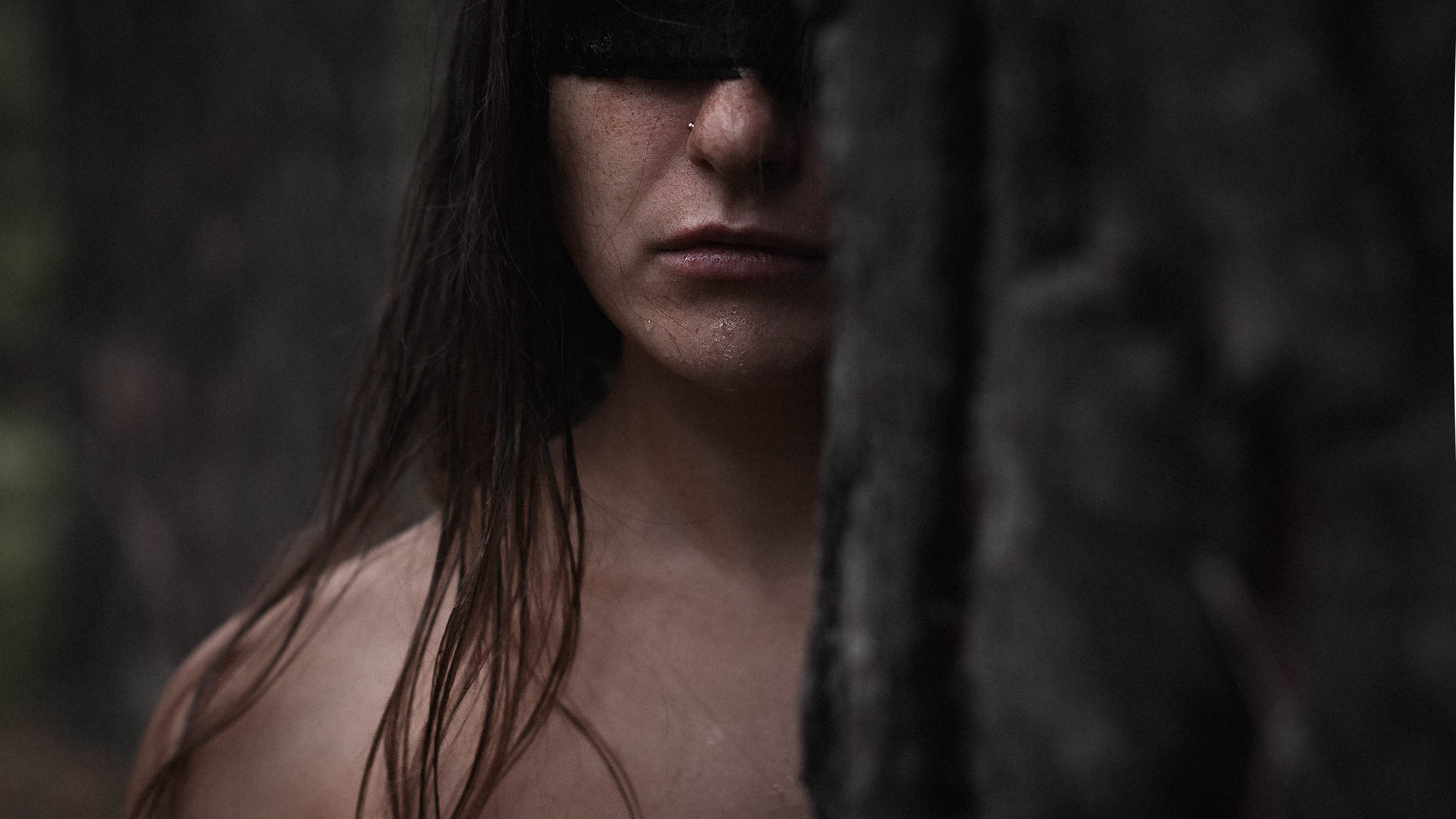 Лес Холод Октябрь. Ню Фотограф Александр Касымов Москва, фотосессии, Химки фотограф