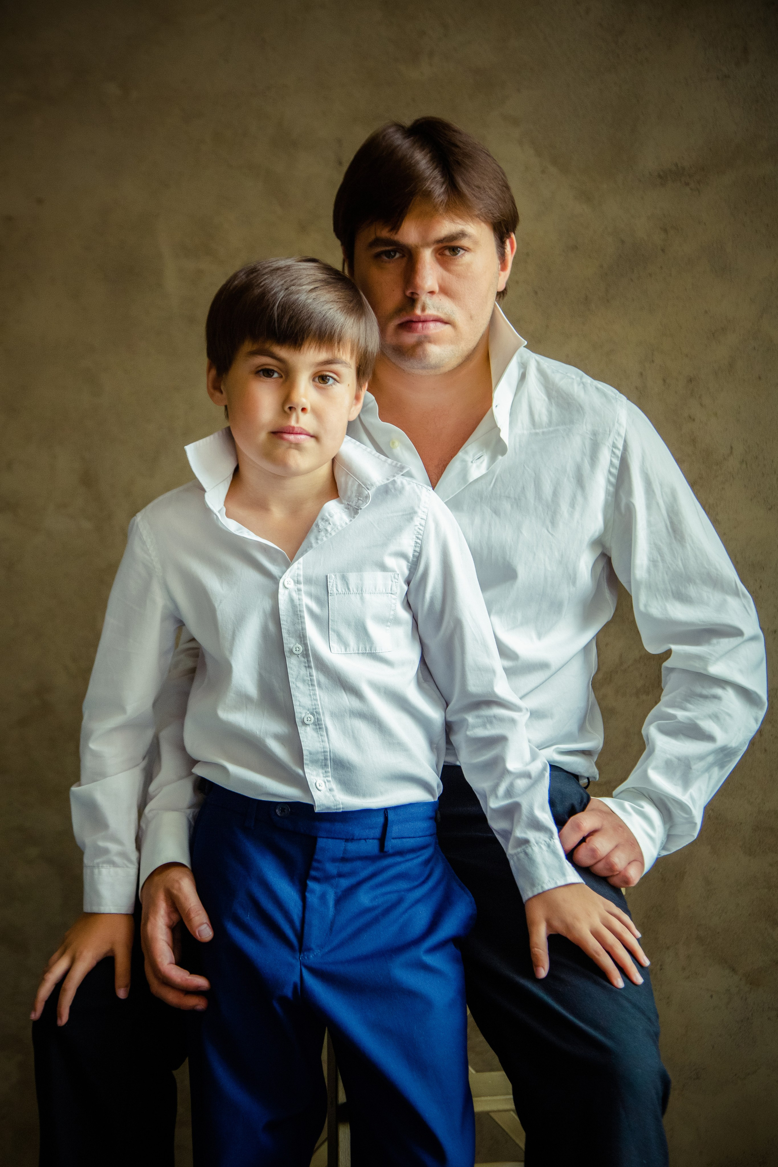 Семейная студийная фотосессия. Свадебный и семейный фотограф в Москве и Подмосковье Лариса Козлова