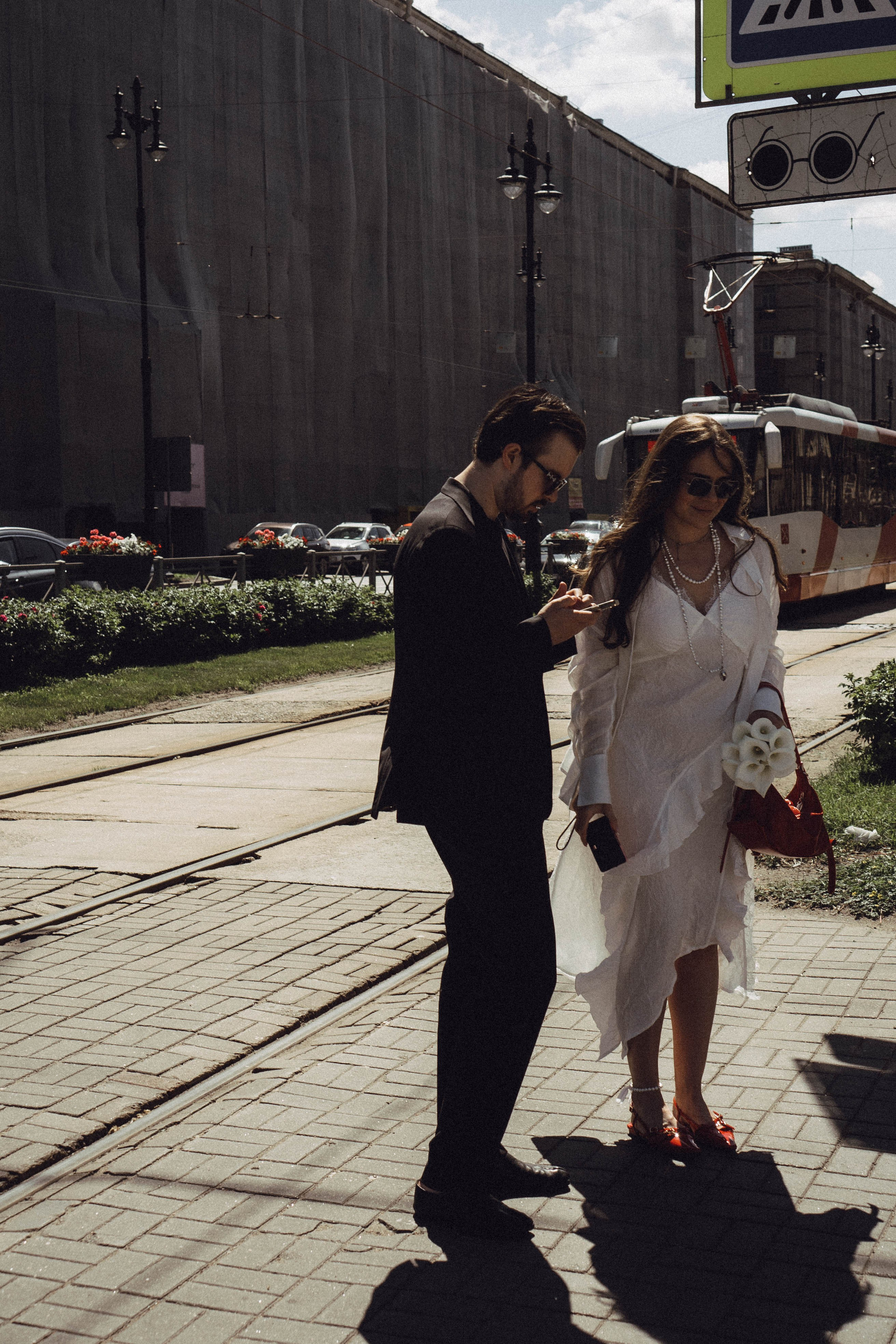 СВАДЕБНАЯ СЬЕМКА В ПАРКЕ ПОБЕДЫ И ПРОГУЛКА ПО МОСКОВСКОМУ ПРОСПЕКТУ. Профессиональный фотограф, Санкт-Петербург — Виктория Богомолова