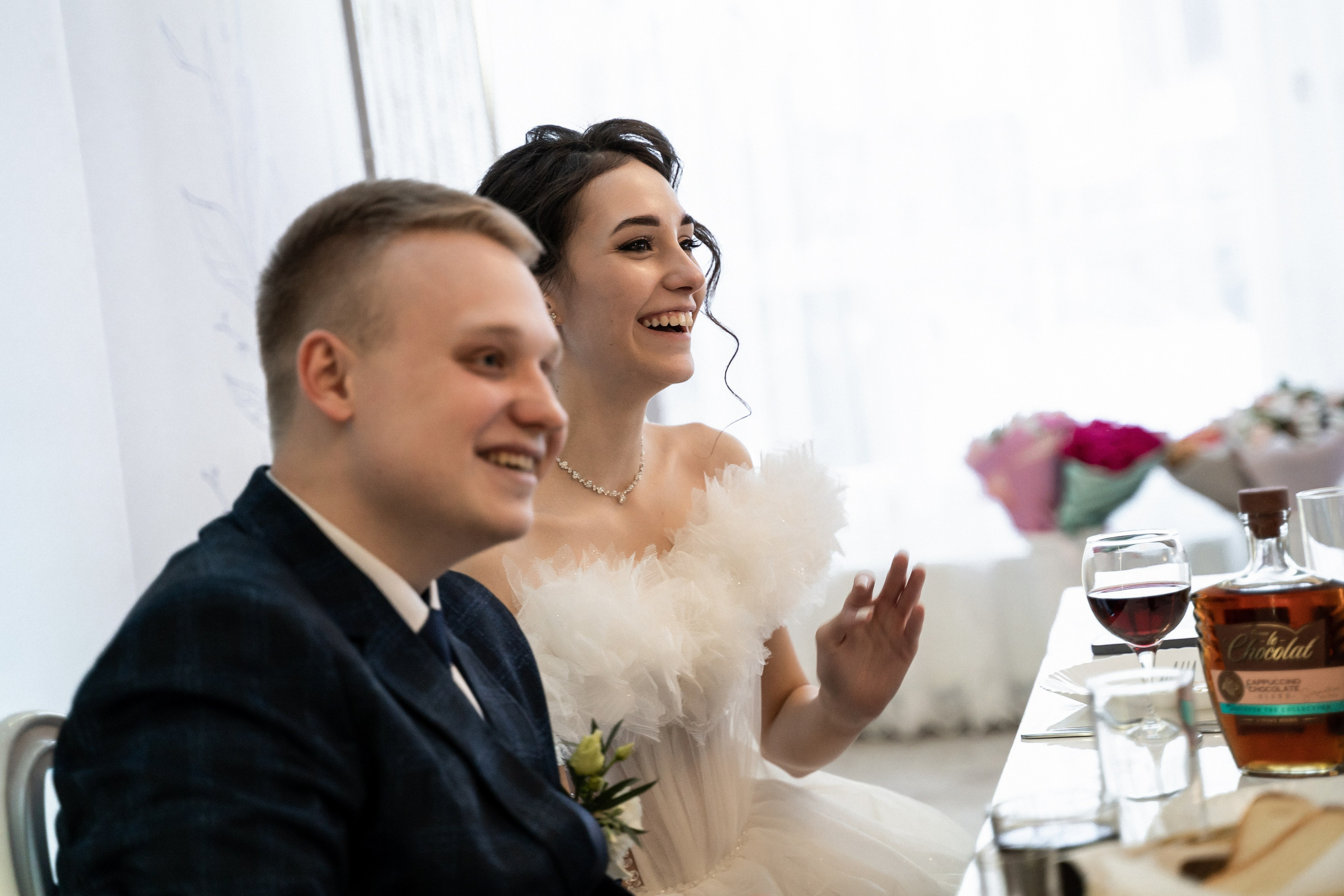 Свадебный банкет. Фотограф Алина Филимонова Тверь