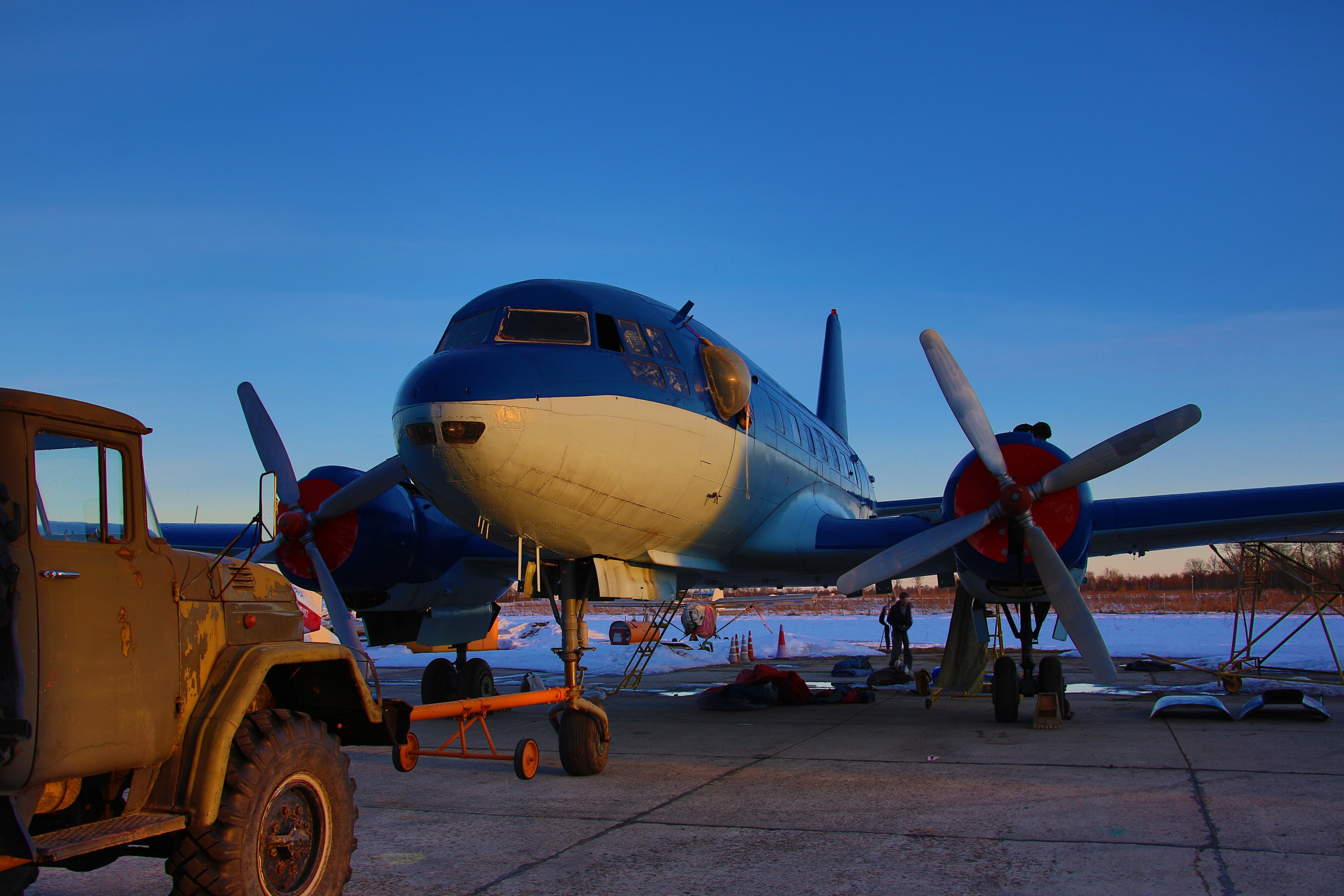 Ил-14Т «Голубая Мечта» (2026 г.). Фотоальбом показывающий увлекательный мир авиации и мир медведей Андрея Иванова