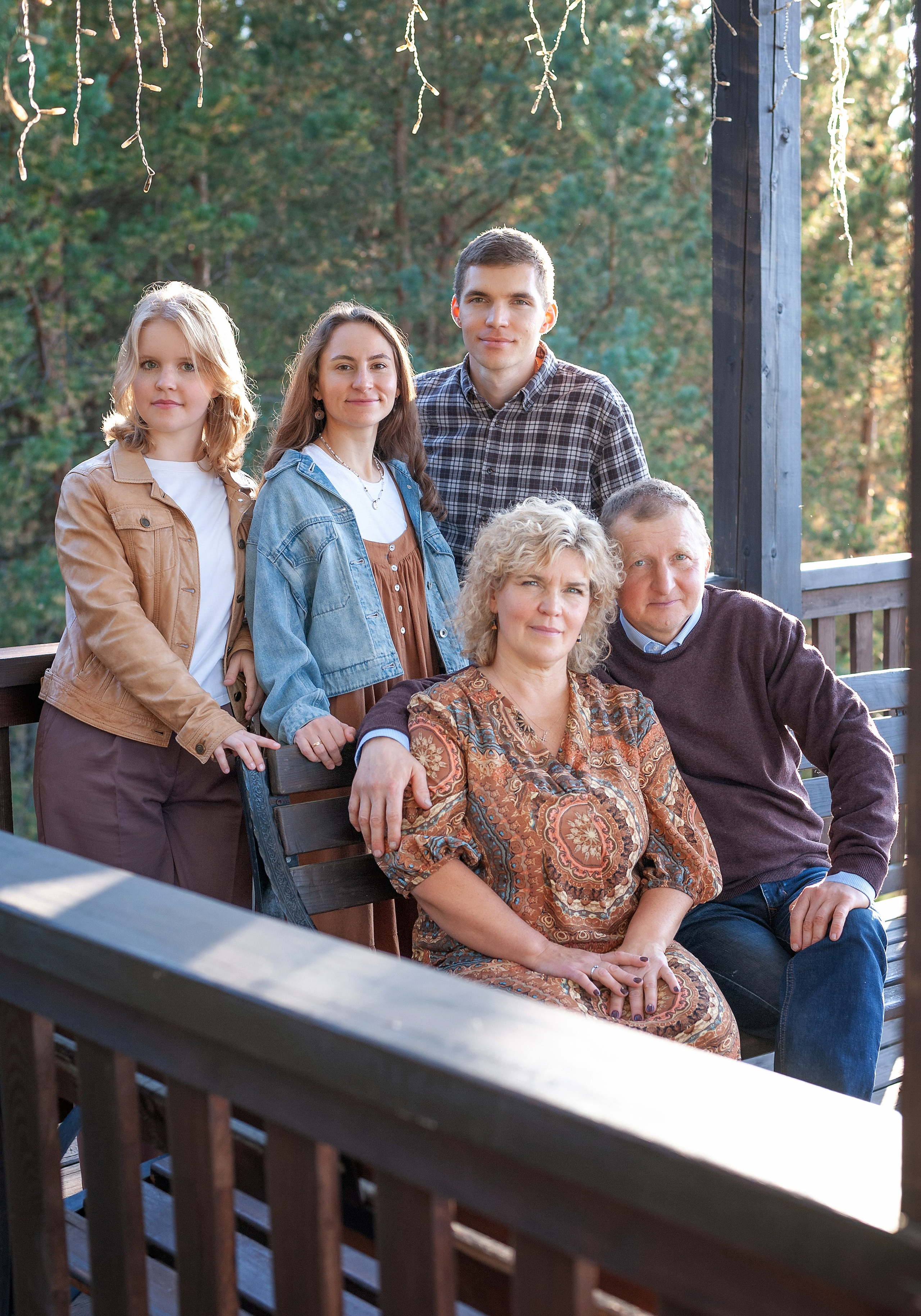 Портрет большой семьи