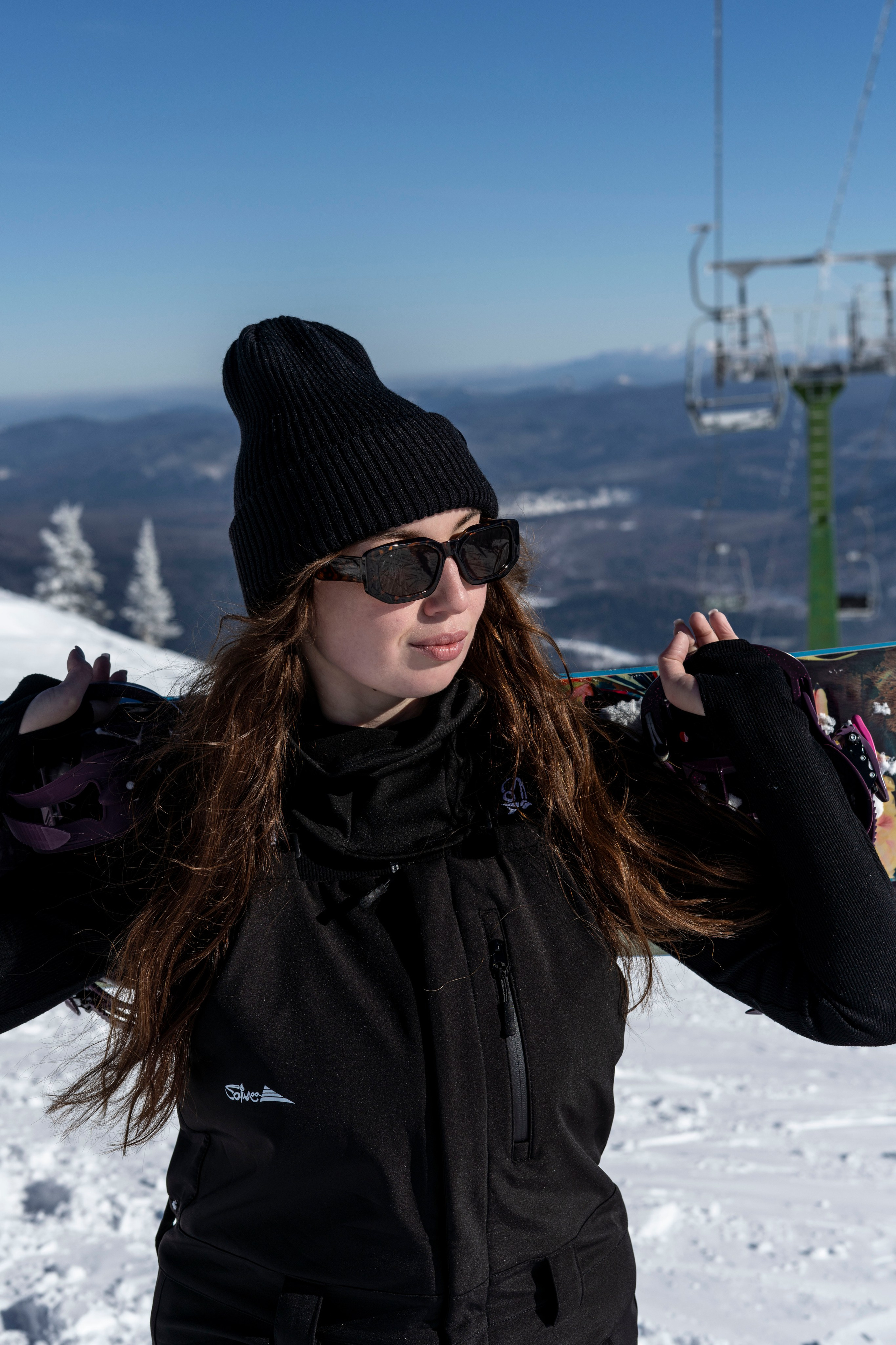 Фотосессия на вершине. Анастасия Паршукова — фотограф Шерегеш Новосибирск