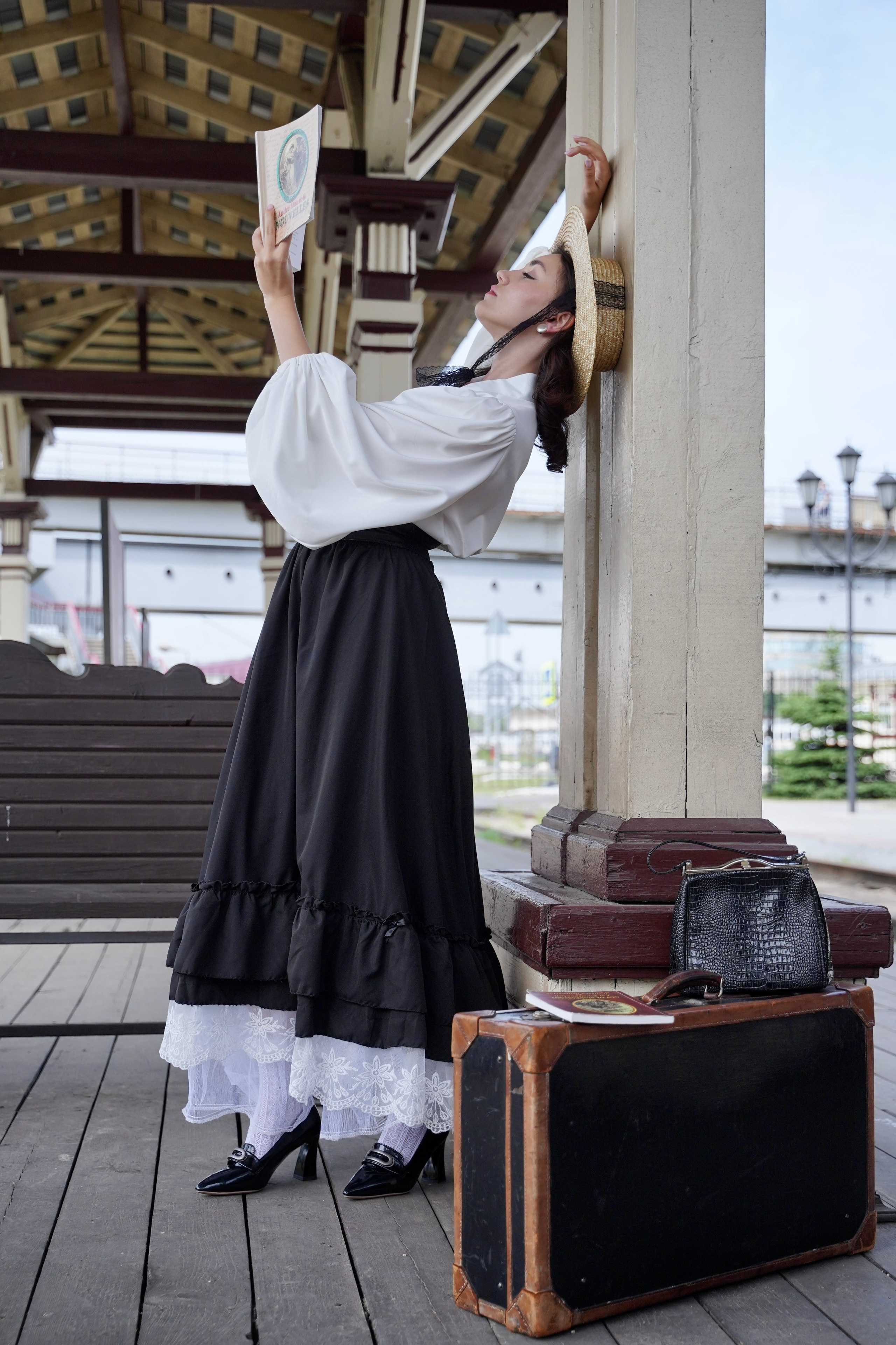 Стилизованная фотосъемка в историческом костюме. Фотограф Елена Храмова