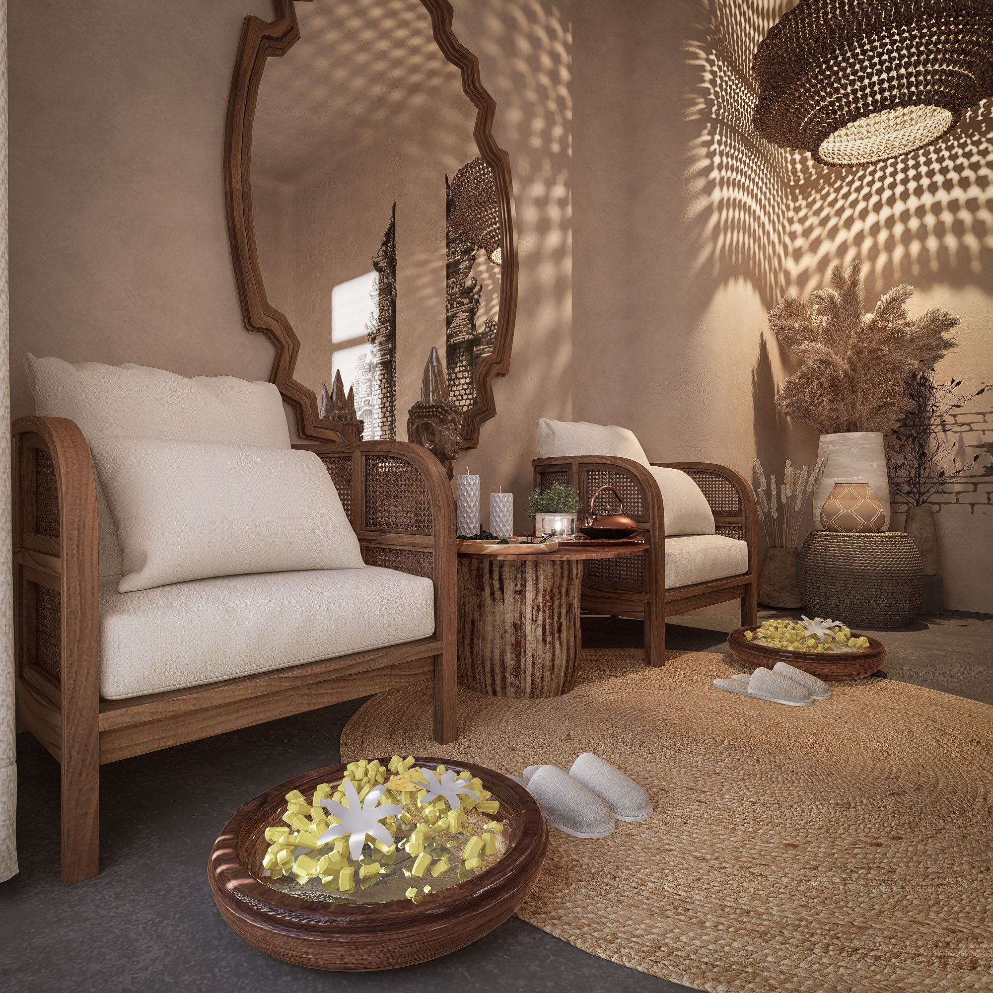 Дизайн СПА салона. Архитектурно-дизайнерское бюро ROOMS